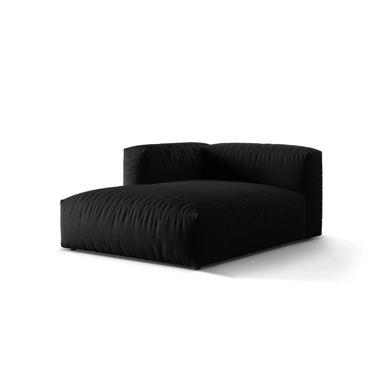 Martina Modulares Sofa Sitzelement, Linke Seite, aus Samt, Cord, Boucle oder Strukturstoff, 176x120 cm - Image 57