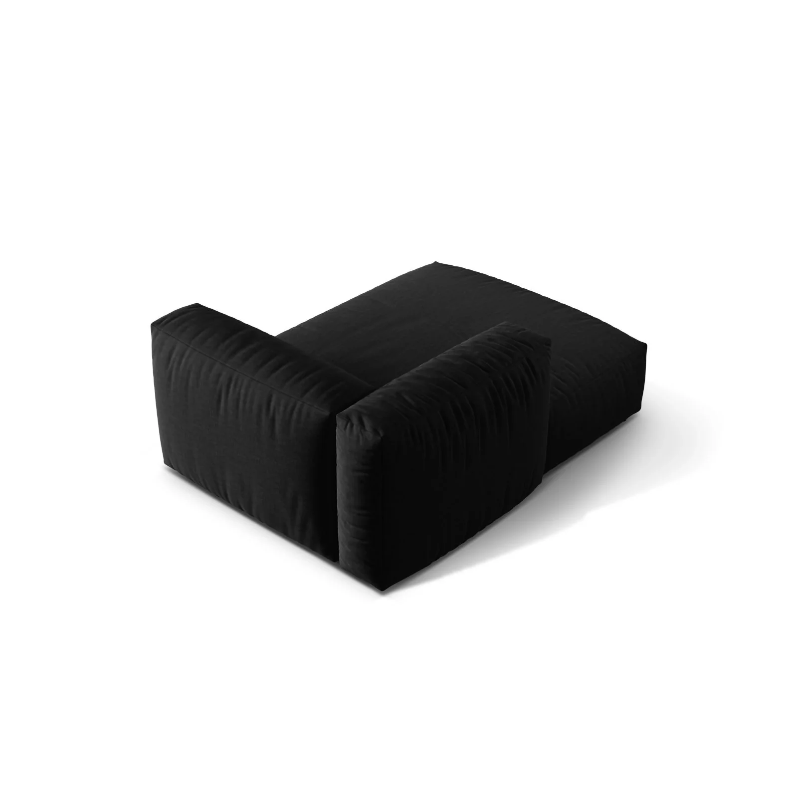 Martina Modulares Sofa Sitzelement, Linke Seite, aus Samt, Cord, Boucle oder Strukturstoff, 176x120 cm - Image 58