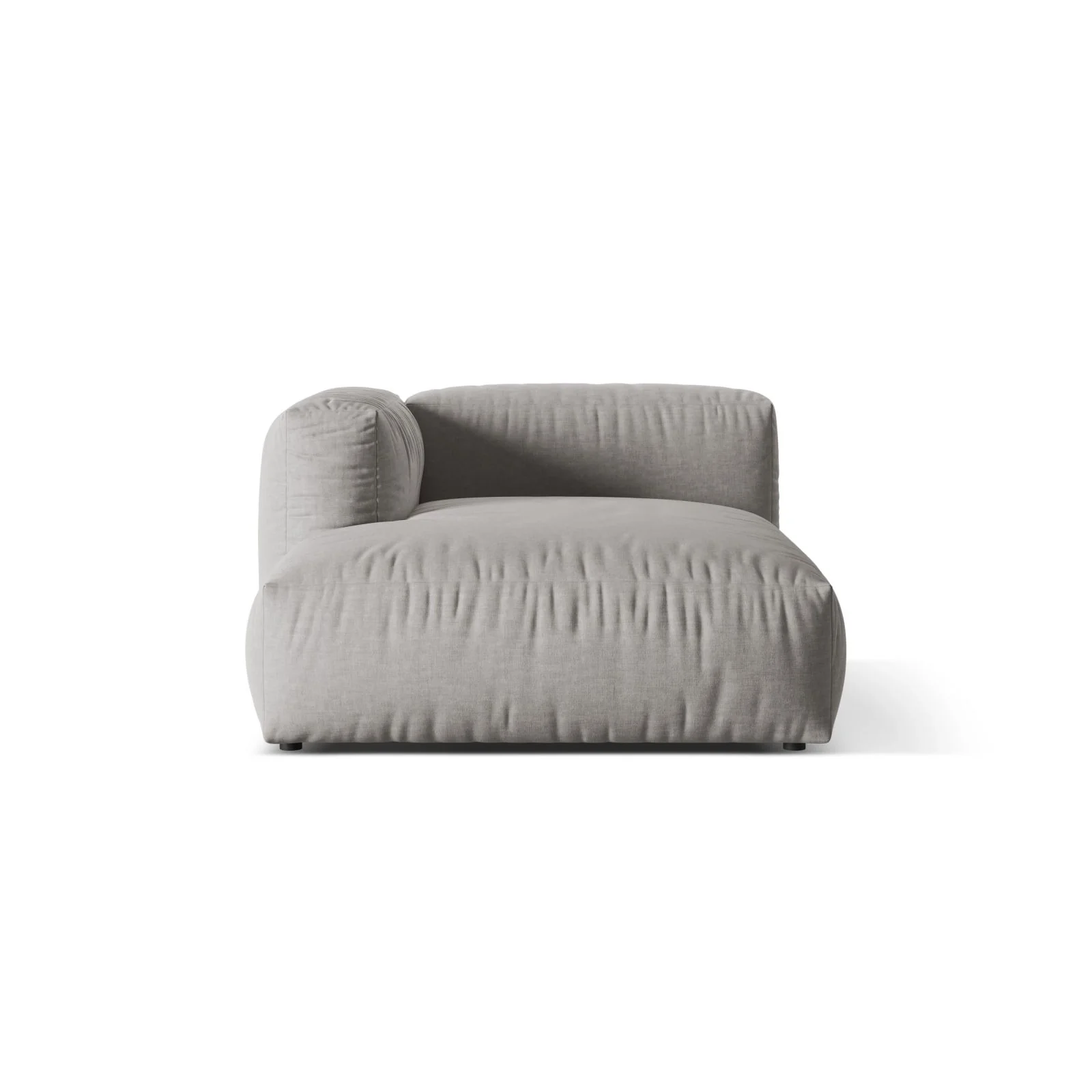 Martina Modulares Sofa Sitzelement, Linke Seite, aus Samt, Cord, Boucle oder Strukturstoff, 176x120 cm - Image 61