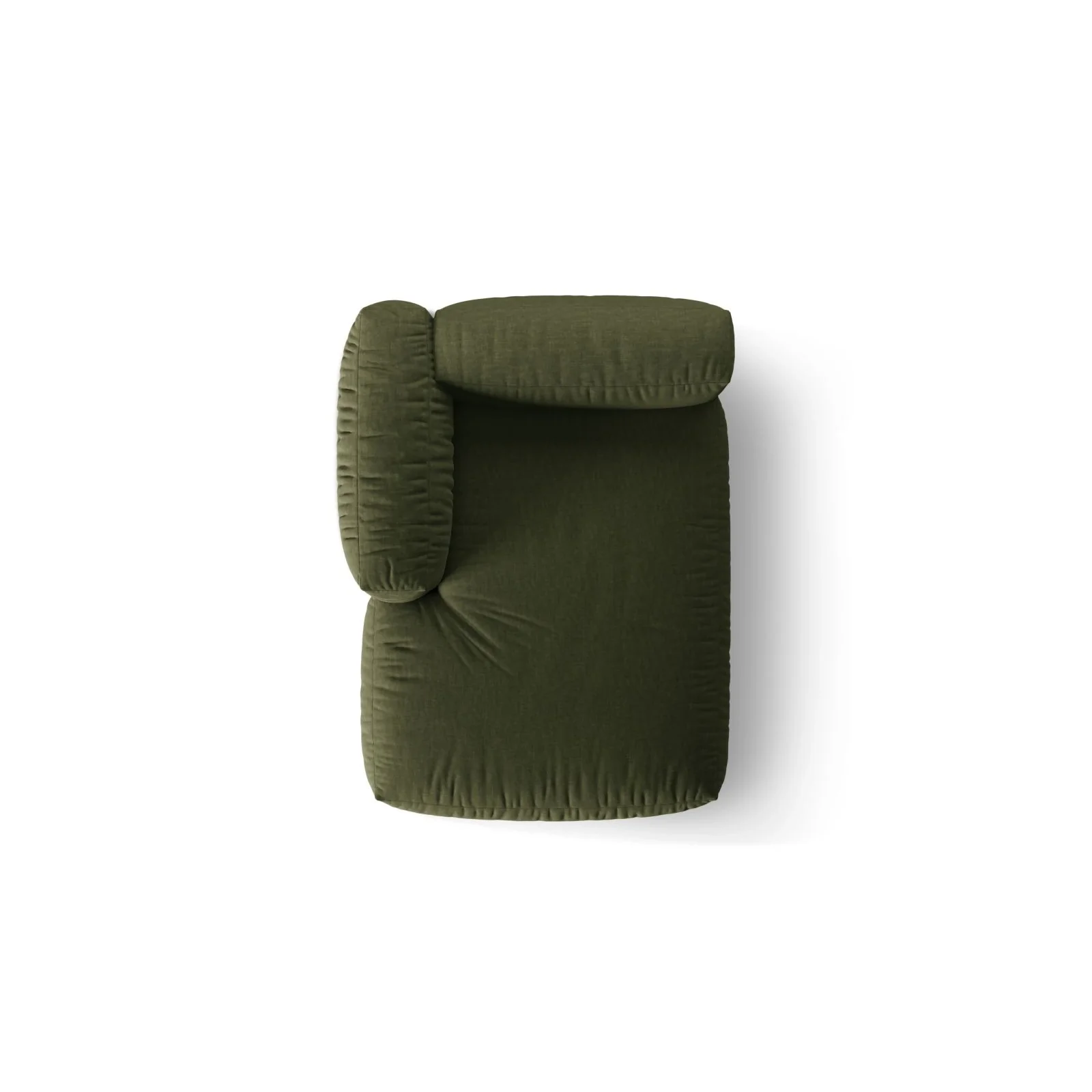 Martina Modulares Sofa Sitzelement, Linke Seite, aus Samt, Cord, Boucle oder Strukturstoff, 176x120 cm - Image 71