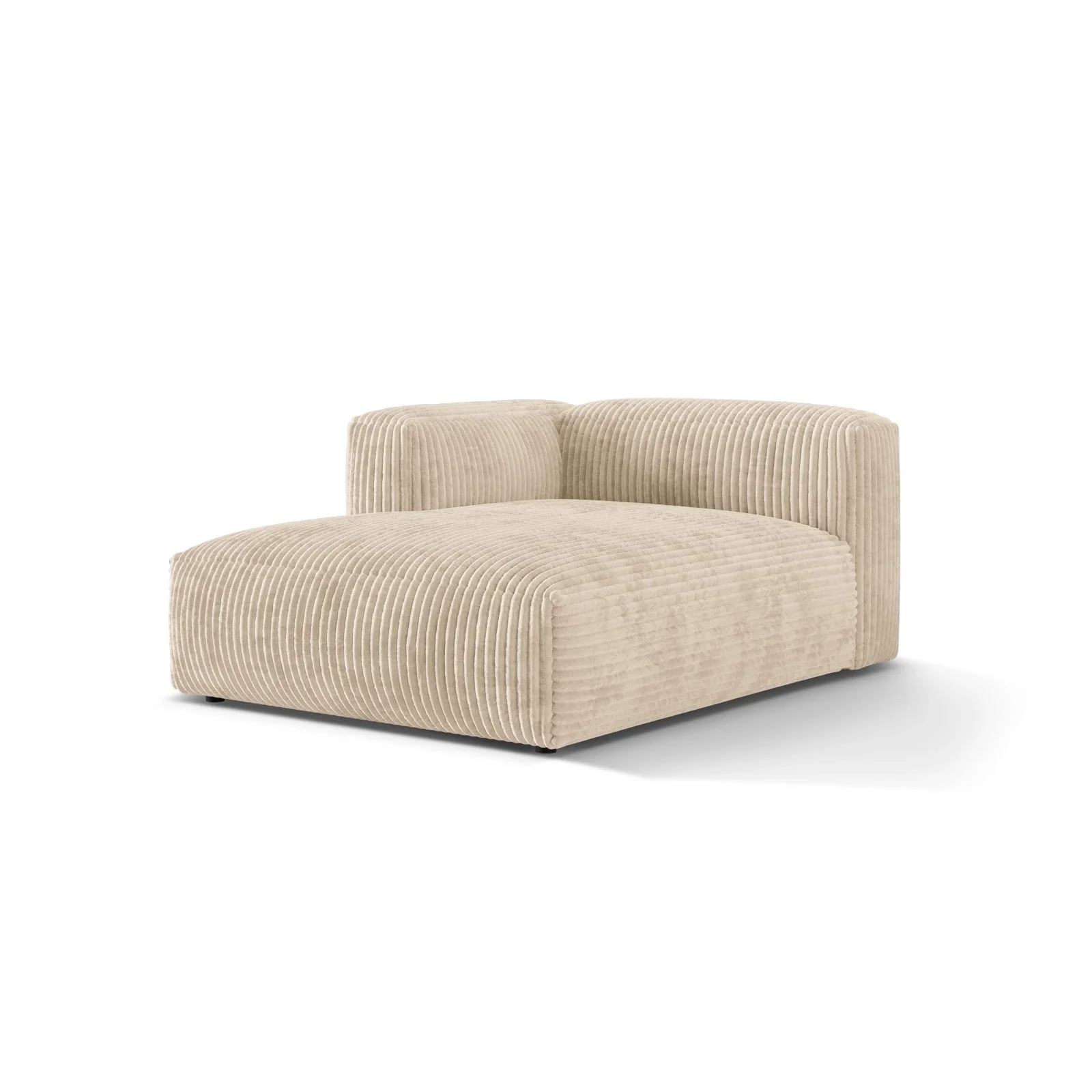 Martina Modulares Sofa Sitzelement, Linke Seite, aus Samt, Cord, Boucle oder Strukturstoff, 176x120 cm - Image 81