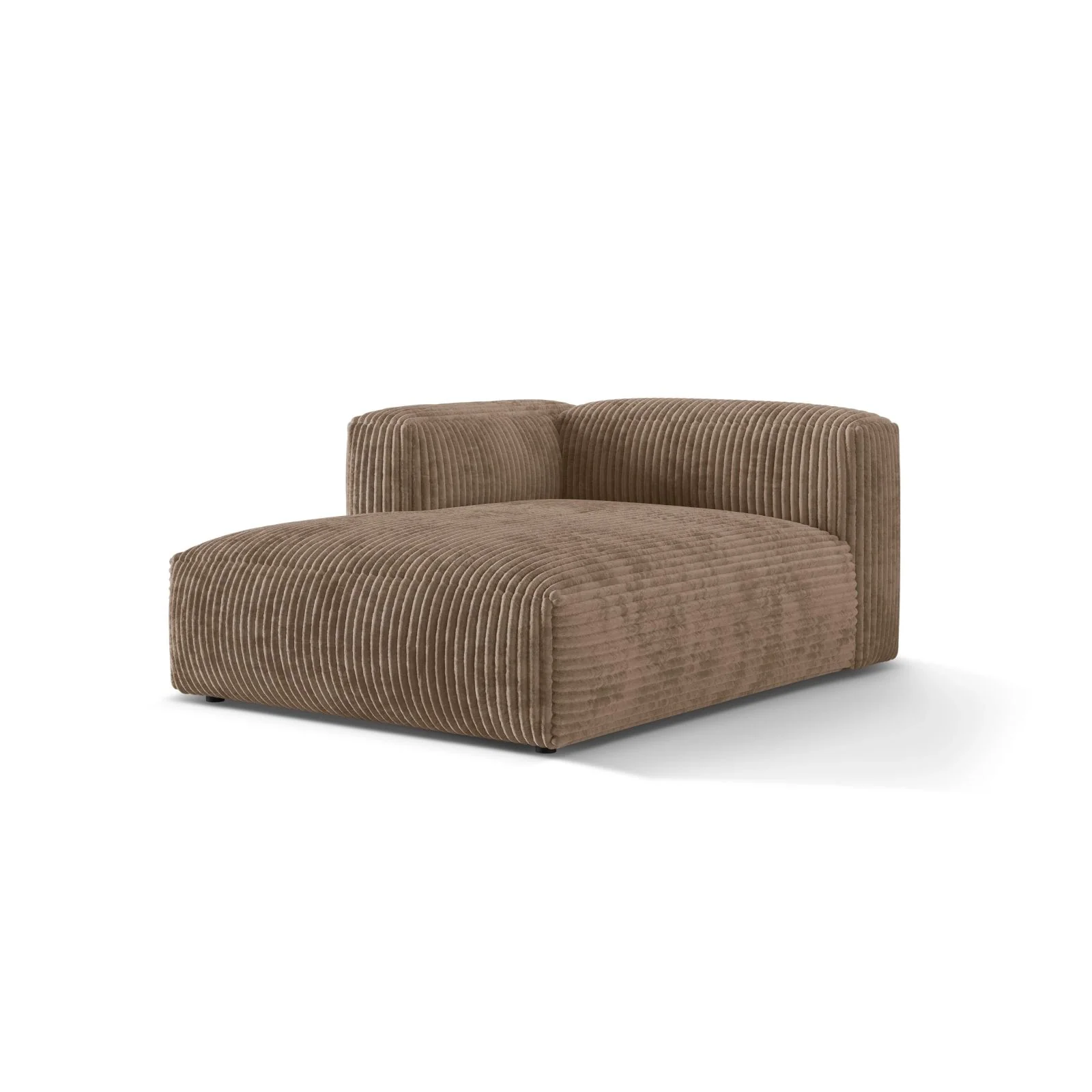Martina Modulares Sofa Sitzelement, Linke Seite, aus Samt, Cord, Boucle oder Strukturstoff, 176x120 cm - Image 87