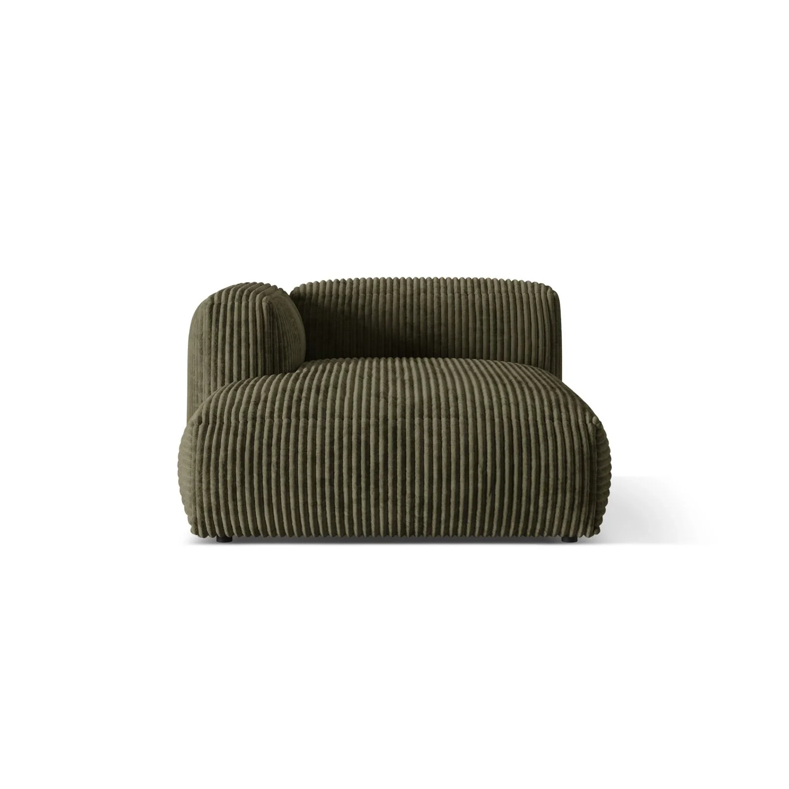 Martina Modulares Sofa Sitzelement, Linke Seite, aus Samt, Cord, Boucle oder Strukturstoff, 176x120 cm - Image 91