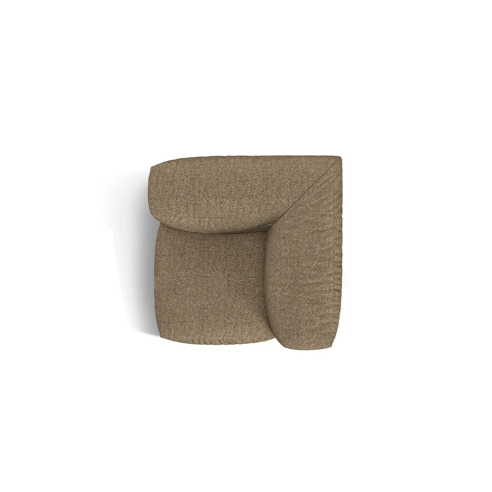 Martina Modulares Sofa Sitzelement, Linke Seite, Sitztiefe 76 cm, aus Samt, Cord, Boucle oder Strukturstoff, 106x106 cm - Image 149