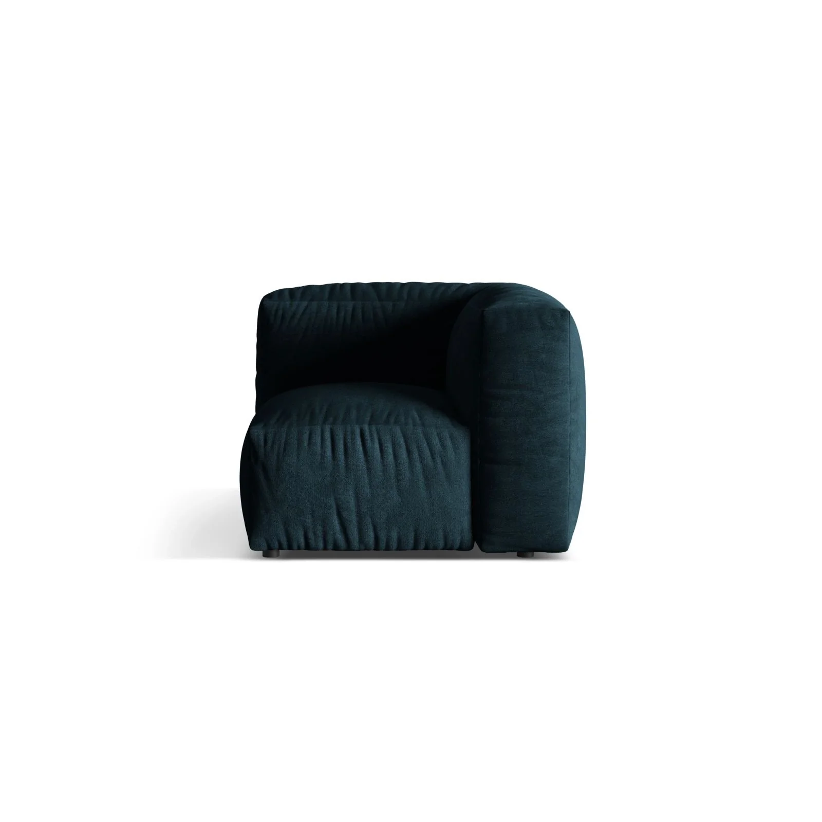 Martina Modulares Sofa Sitzelement, Linke Seite, Sitztiefe 76 cm, aus Samt, Cord, Boucle oder Strukturstoff, 106x106 cm - Image 25