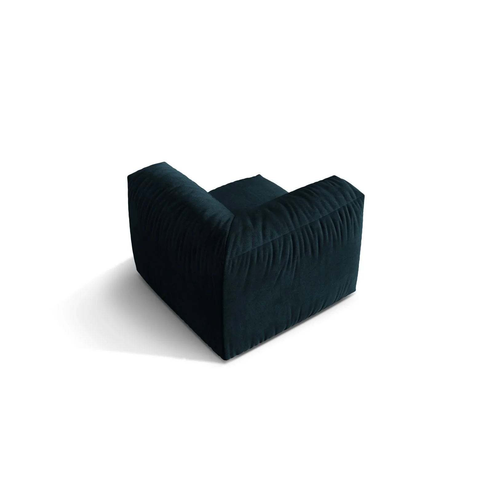 Martina Modulares Sofa Sitzelement, Linke Seite, Sitztiefe 76 cm, aus Samt, Cord, Boucle oder Strukturstoff, 106x106 cm - Image 28