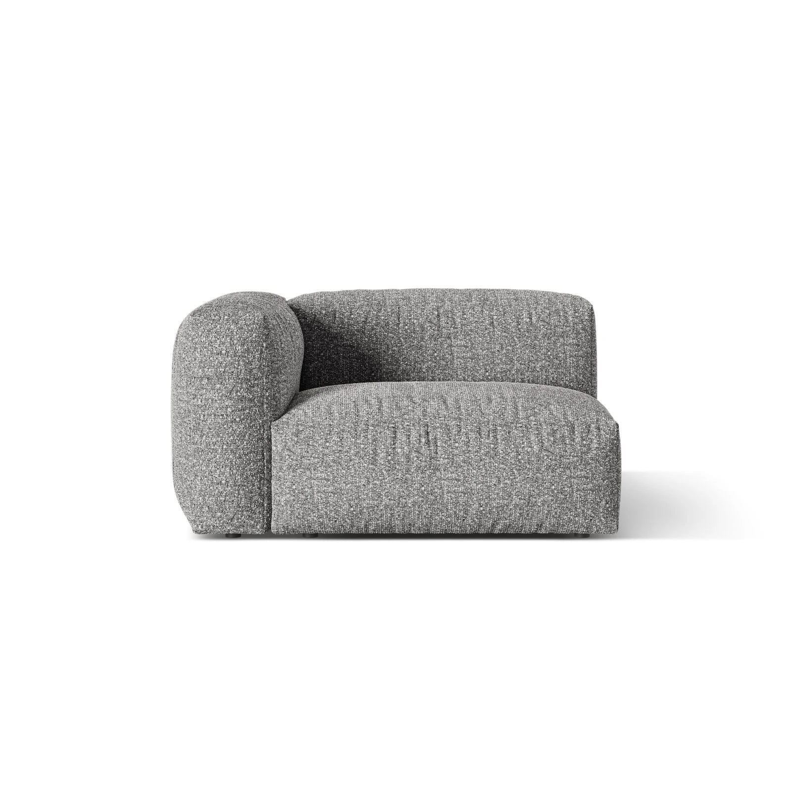 Martina Modulares Sofa Sitzelement, Linke Seite, Sitztiefe 76 cm, aus Samt, Cord, Boucle oder Strukturstoff, 120x106 cm - Image 127