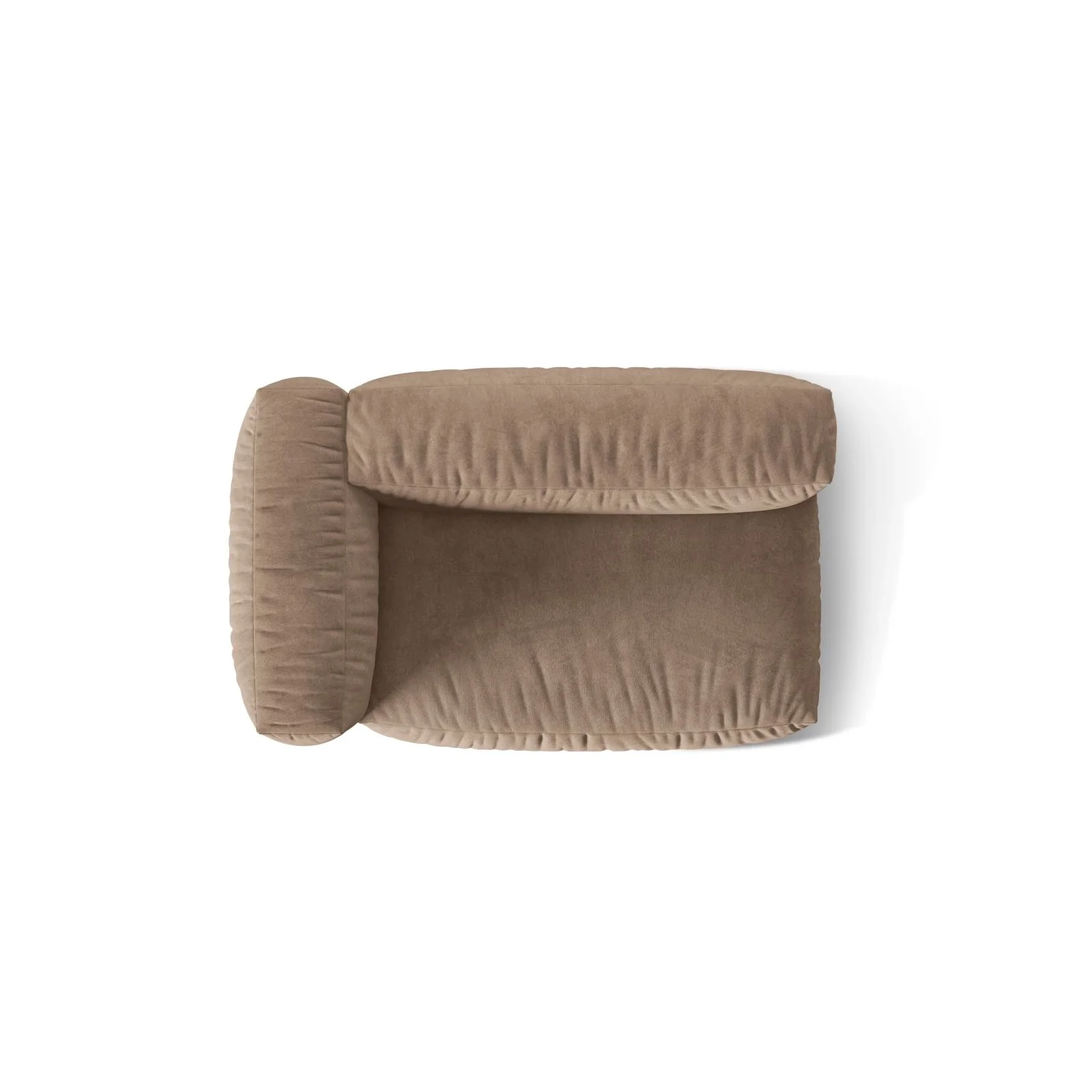 Martina Modulares Sofa Sitzelement, Linke Seite, Sitztiefe 76 cm, aus Samt, Cord, Boucle oder Strukturstoff, 160x106 cm - Image 11