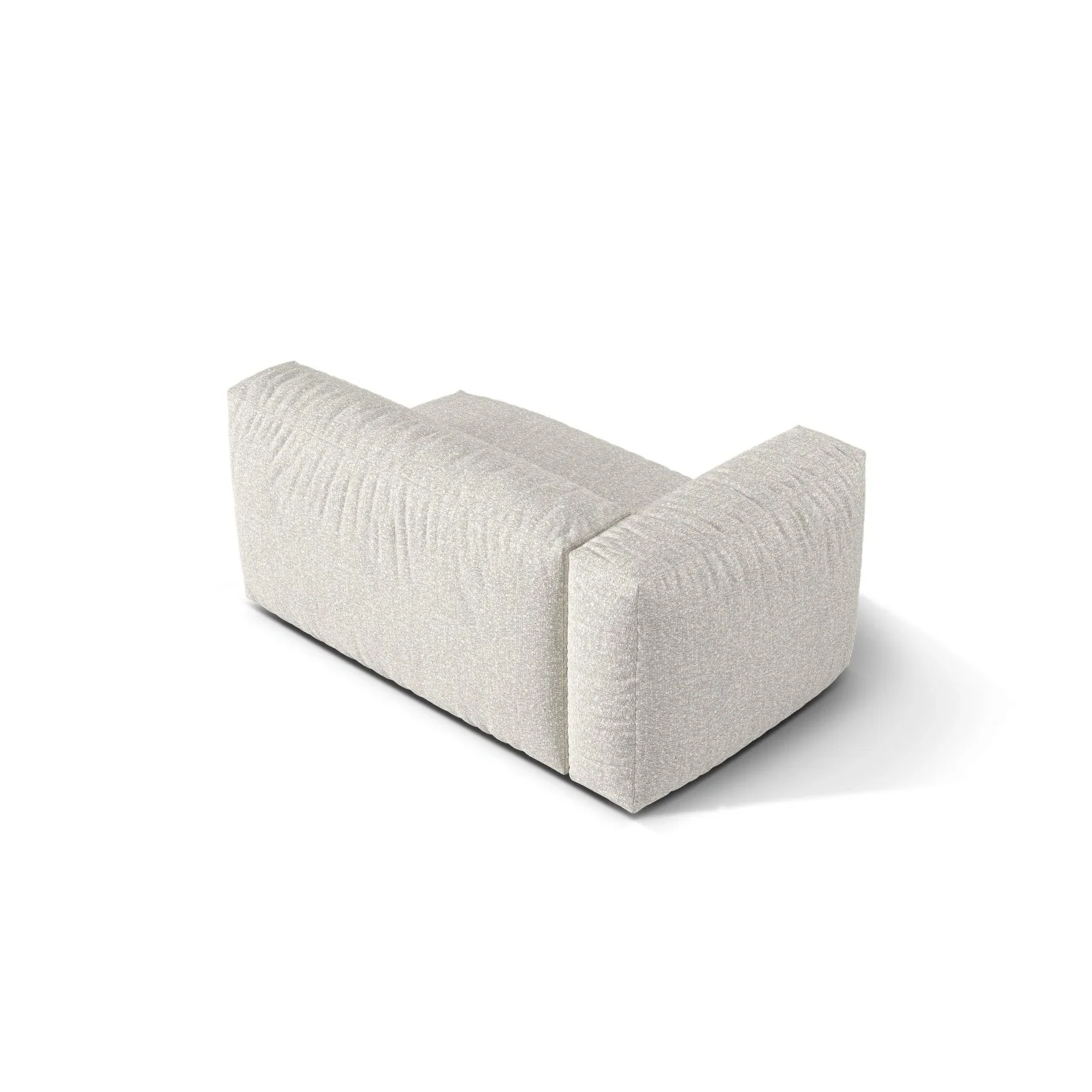 Martina Modulares Sofa Sitzelement, Linke Seite, Sitztiefe 76 cm, aus Samt, Cord, Boucle oder Strukturstoff, 160x106 cm - Image 112