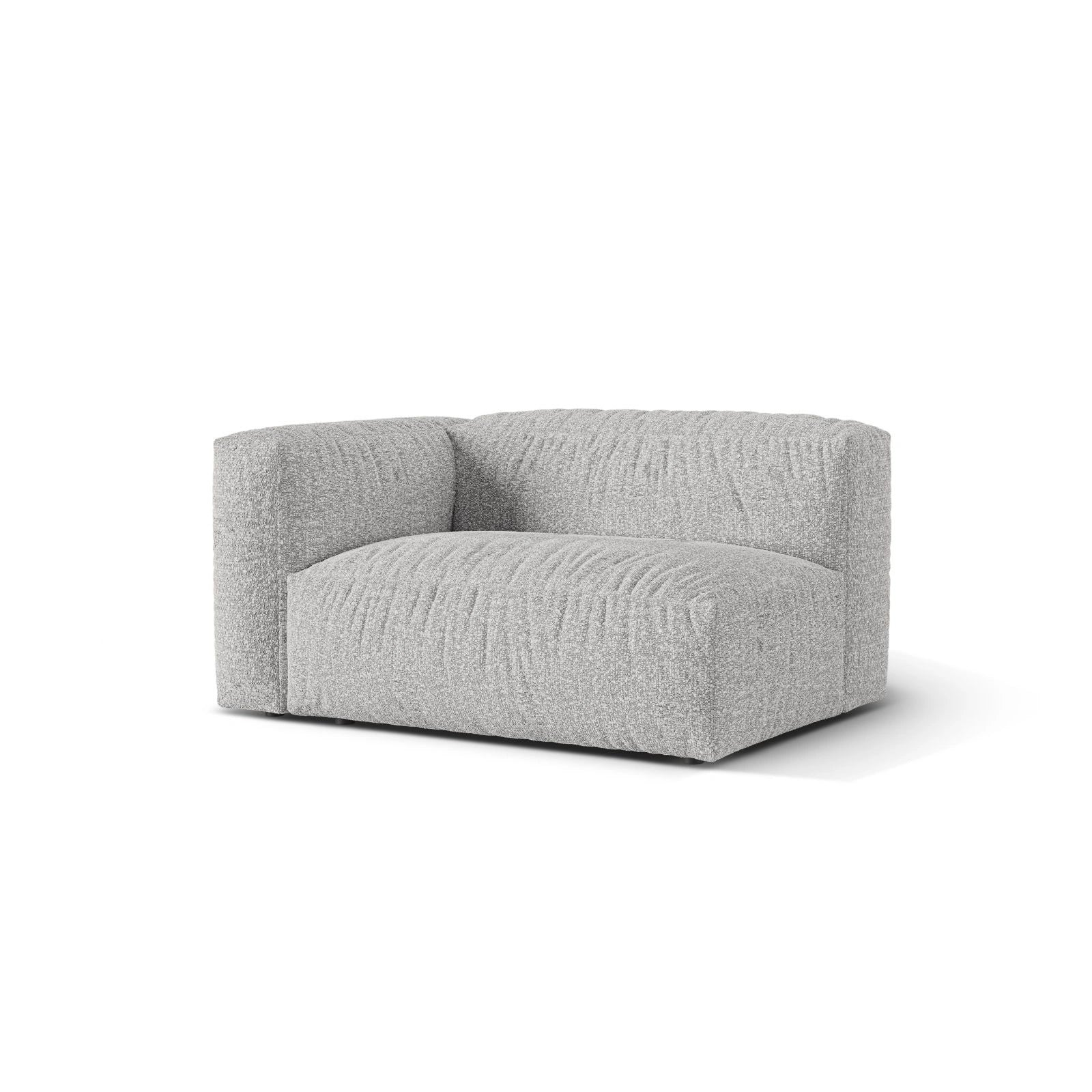 Martina Modulares Sofa Sitzelement, Linke Seite, Sitztiefe 76 cm, aus Samt, Cord, Boucle oder Strukturstoff, 160x106 cm - Image 117
