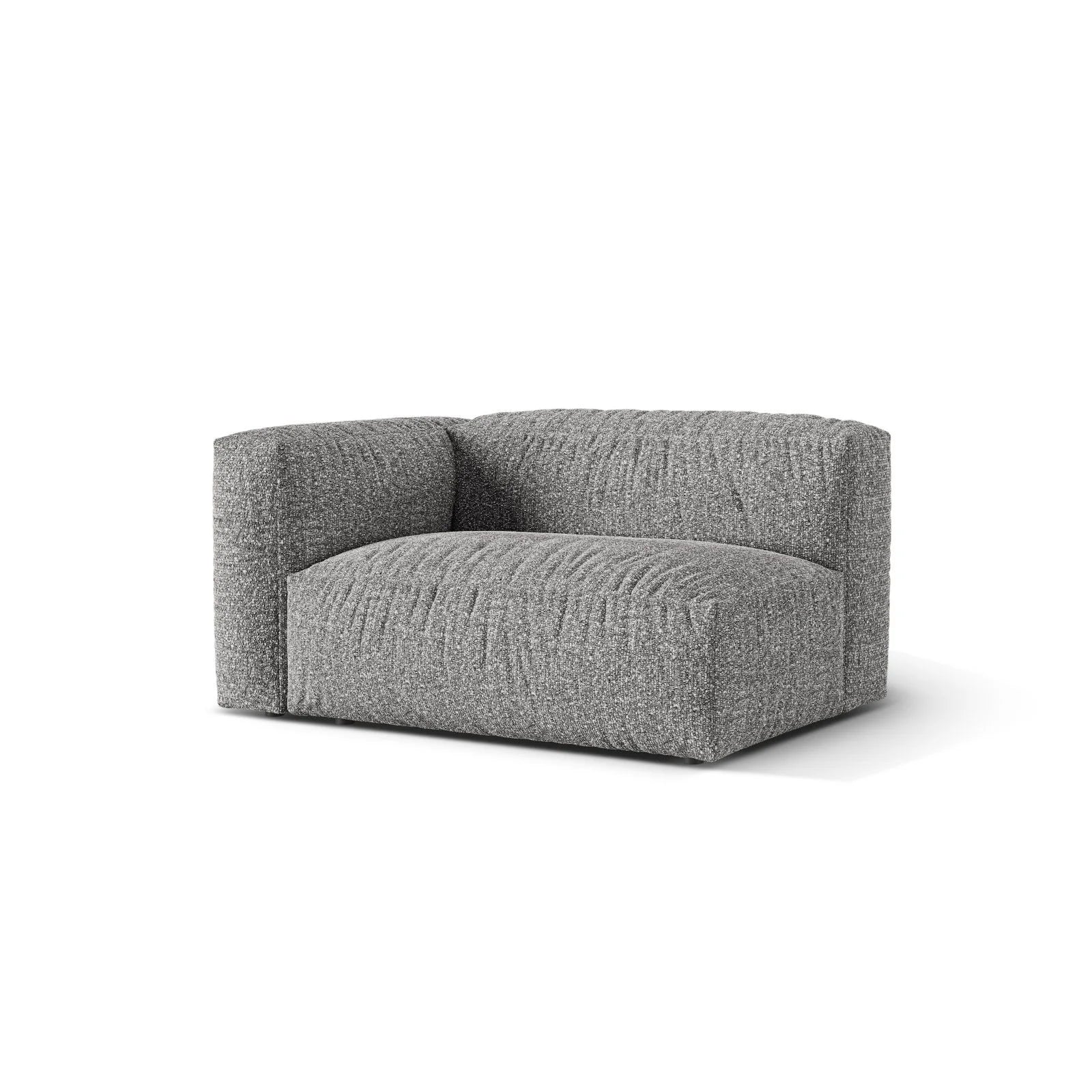 Martina Modulares Sofa Sitzelement, Linke Seite, Sitztiefe 76 cm, aus Samt, Cord, Boucle oder Strukturstoff, 160x106 cm - Image 129