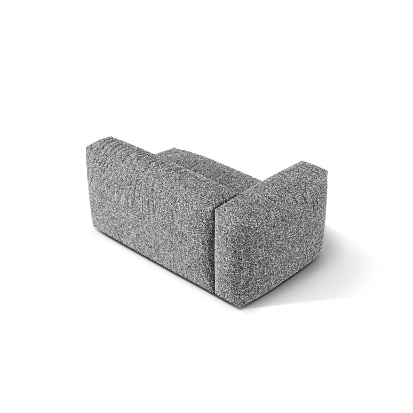 Martina Modulares Sofa Sitzelement, Linke Seite, Sitztiefe 76 cm, aus Samt, Cord, Boucle oder Strukturstoff, 160x106 cm - Image 130