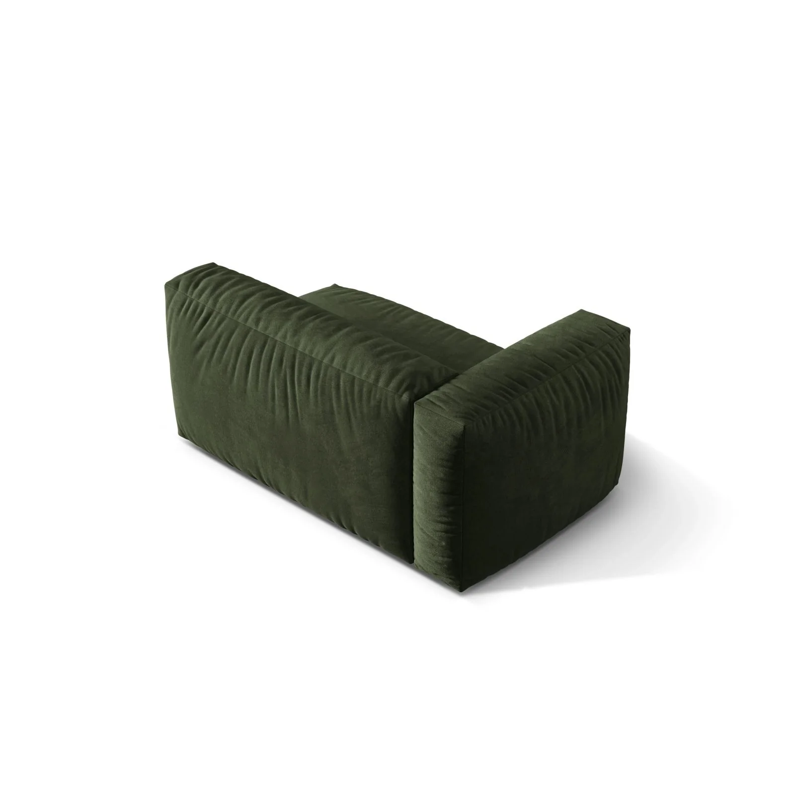 Martina Modulares Sofa Sitzelement, Linke Seite, Sitztiefe 76 cm, aus Samt, Cord, Boucle oder Strukturstoff, 160x106 cm - Image 16