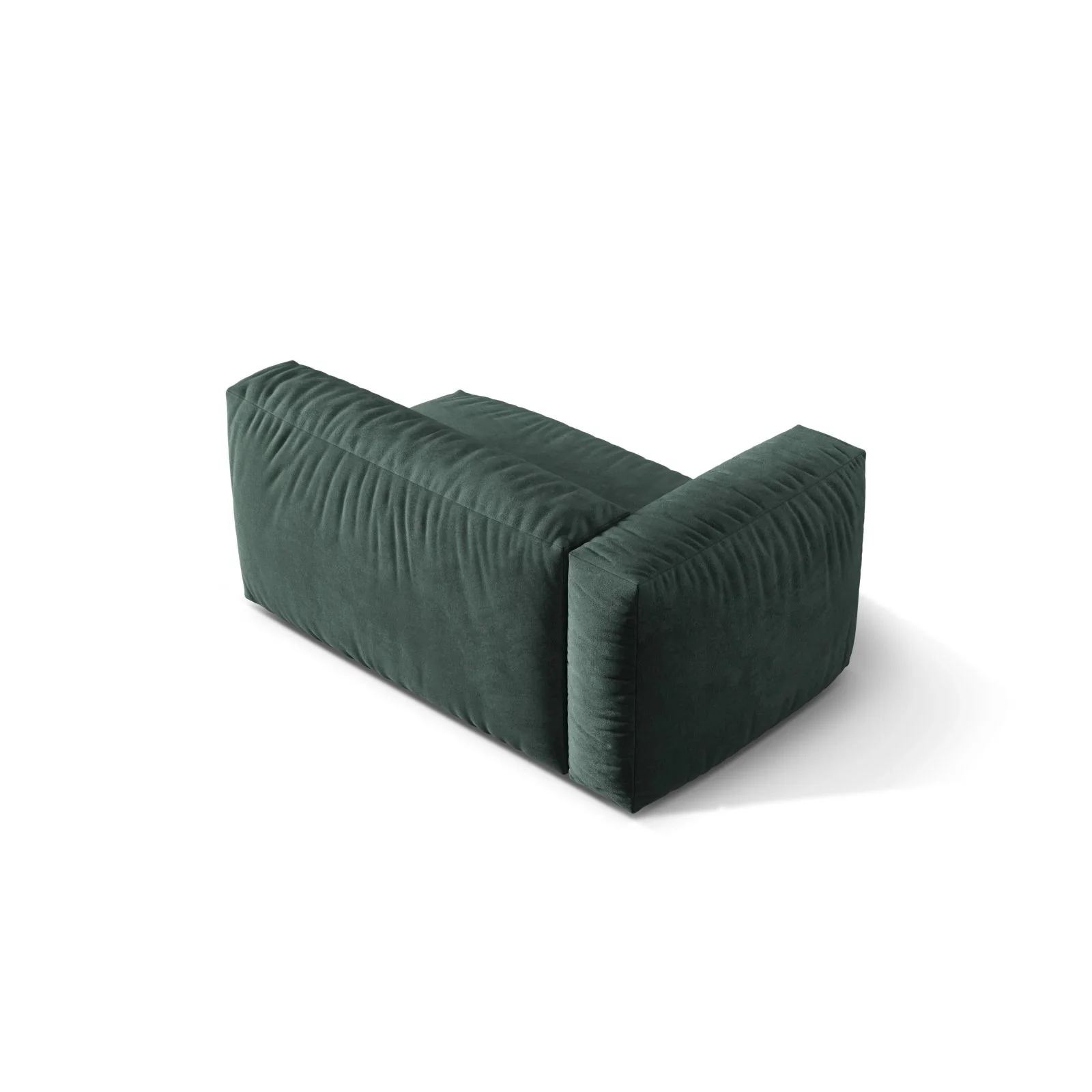 Martina Modulares Sofa Sitzelement, Linke Seite, Sitztiefe 76 cm, aus Samt, Cord, Boucle oder Strukturstoff, 160x106 cm - Image 22