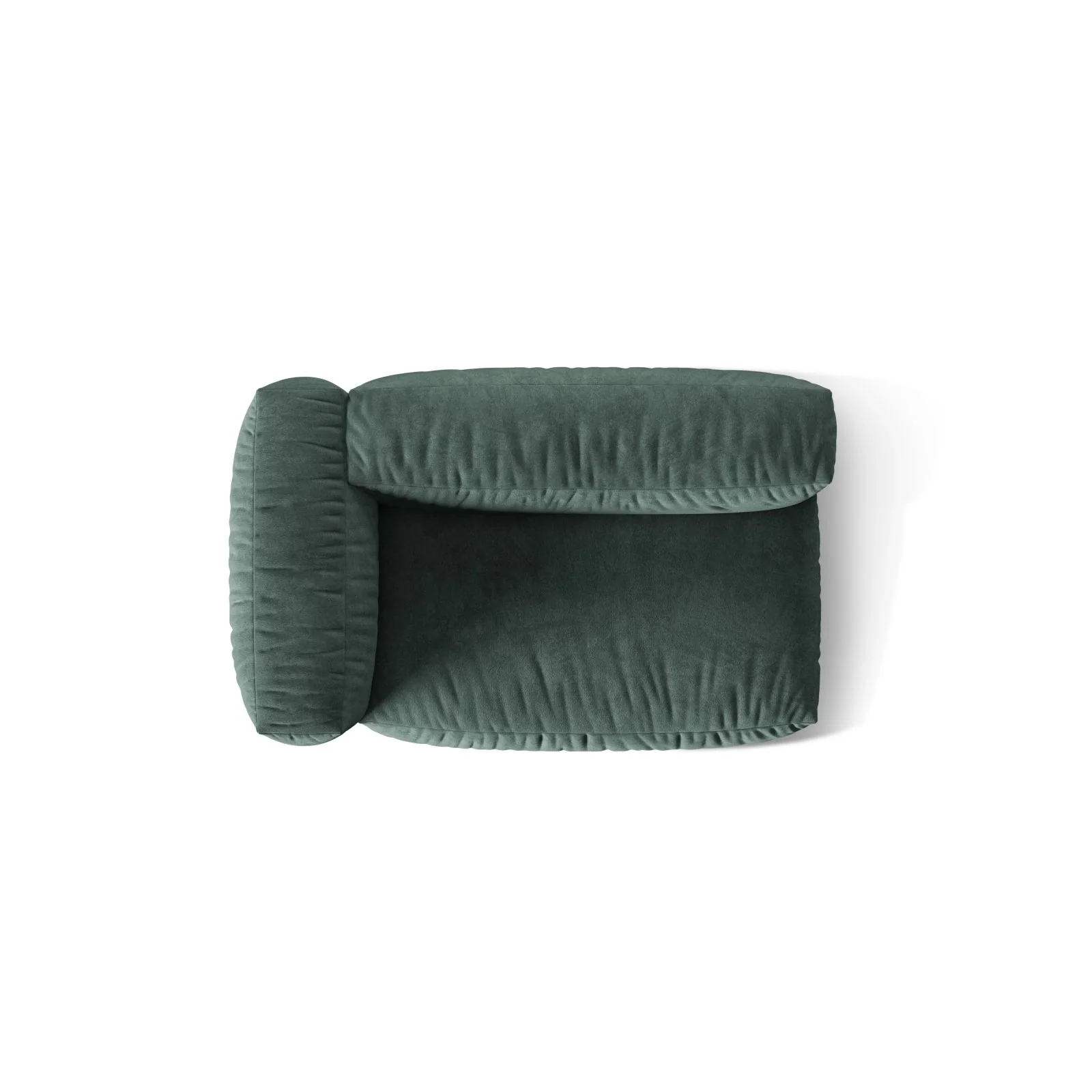 Martina Modulares Sofa Sitzelement, Linke Seite, Sitztiefe 76 cm, aus Samt, Cord, Boucle oder Strukturstoff, 160x106 cm - Image 23