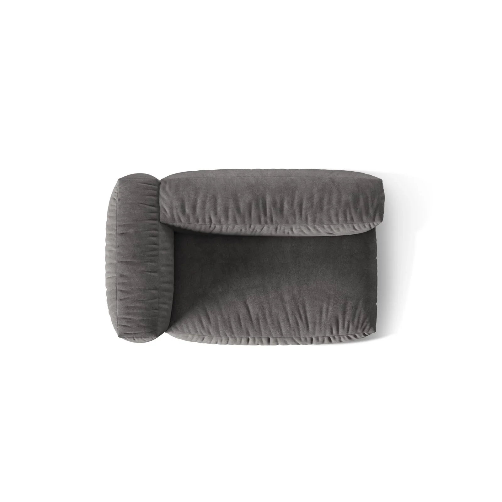 Martina Modulares Sofa Sitzelement, Linke Seite, Sitztiefe 76 cm, aus Samt, Cord, Boucle oder Strukturstoff, 160x106 cm - Image 35