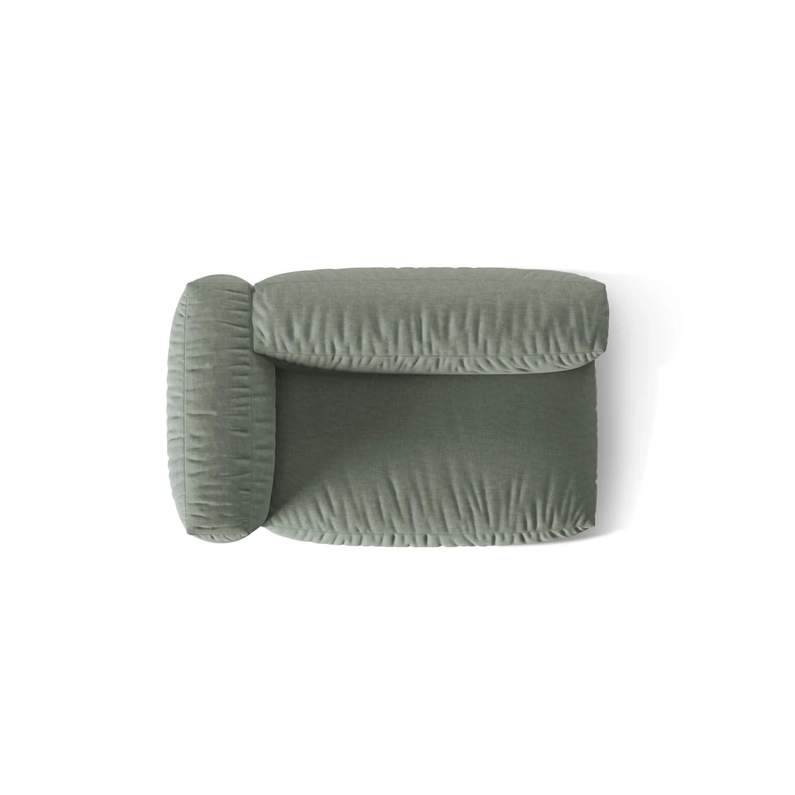 Martina Modulares Sofa Sitzelement, Linke Seite, Sitztiefe 76 cm, aus Samt, Cord, Boucle oder Strukturstoff, 160x106 cm - Image 47