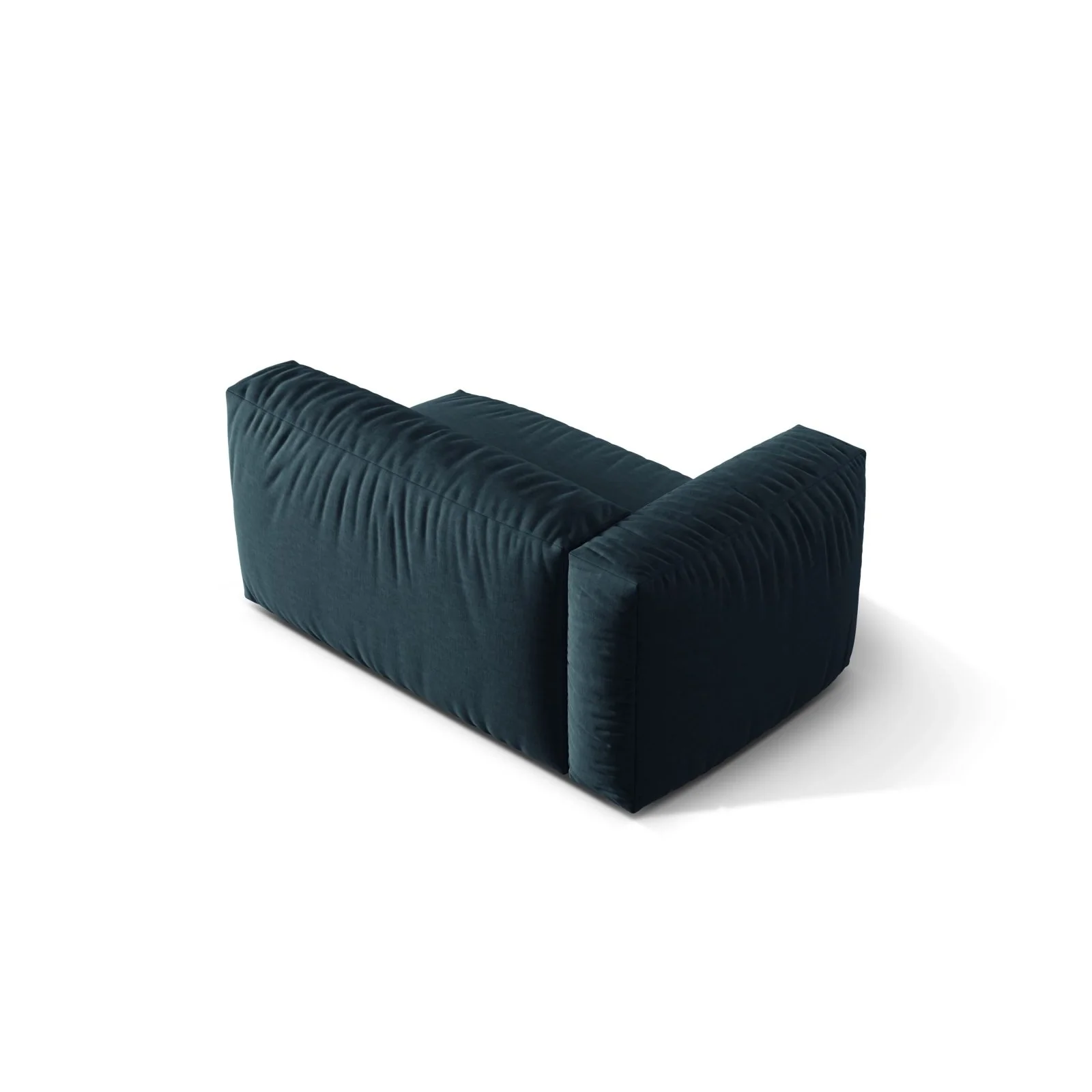 Martina Modulares Sofa Sitzelement, Linke Seite, Sitztiefe 76 cm, aus Samt, Cord, Boucle oder Strukturstoff, 160x106 cm - Image 52