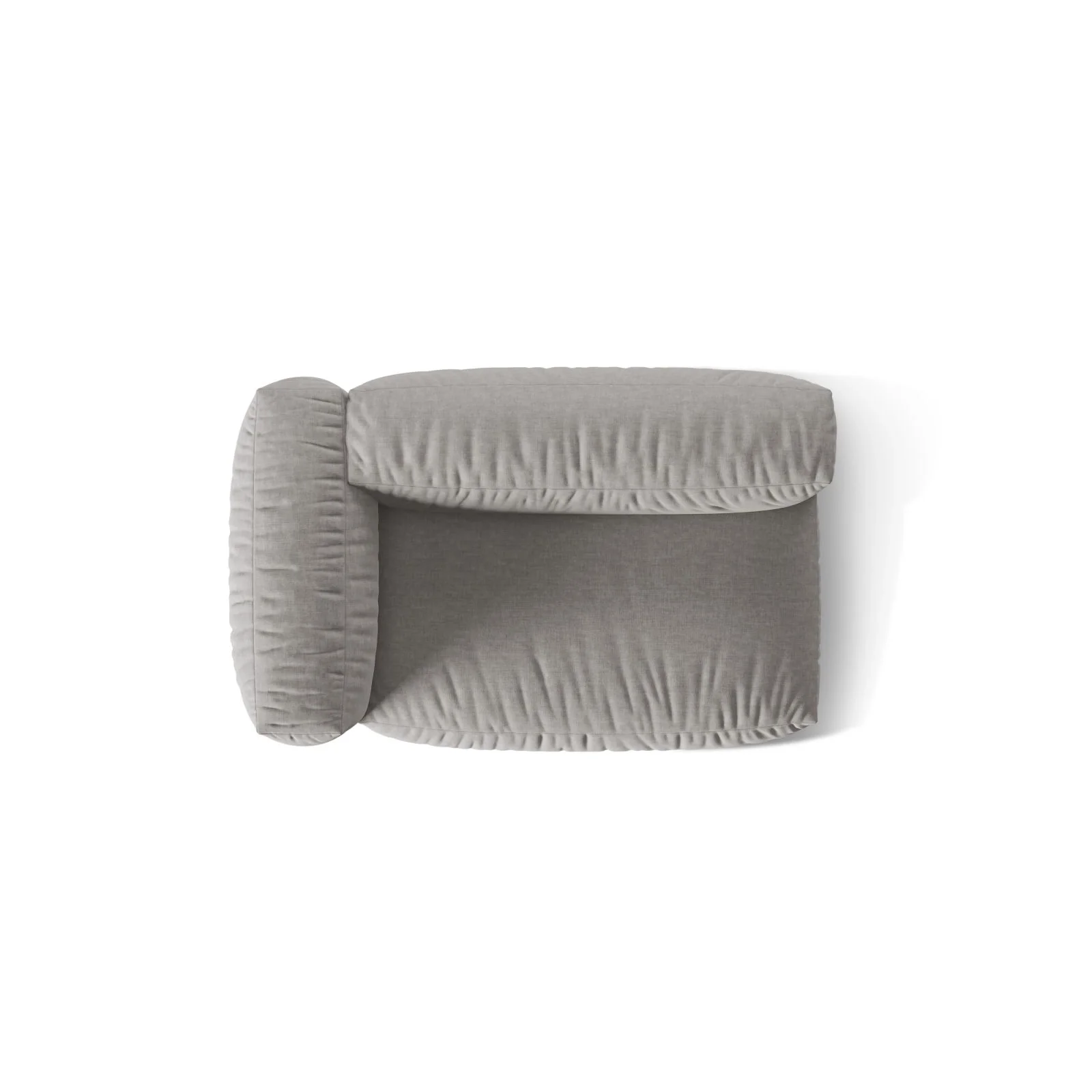 Martina Modulares Sofa Sitzelement, Linke Seite, Sitztiefe 76 cm, aus Samt, Cord, Boucle oder Strukturstoff, 160x106 cm - Image 65