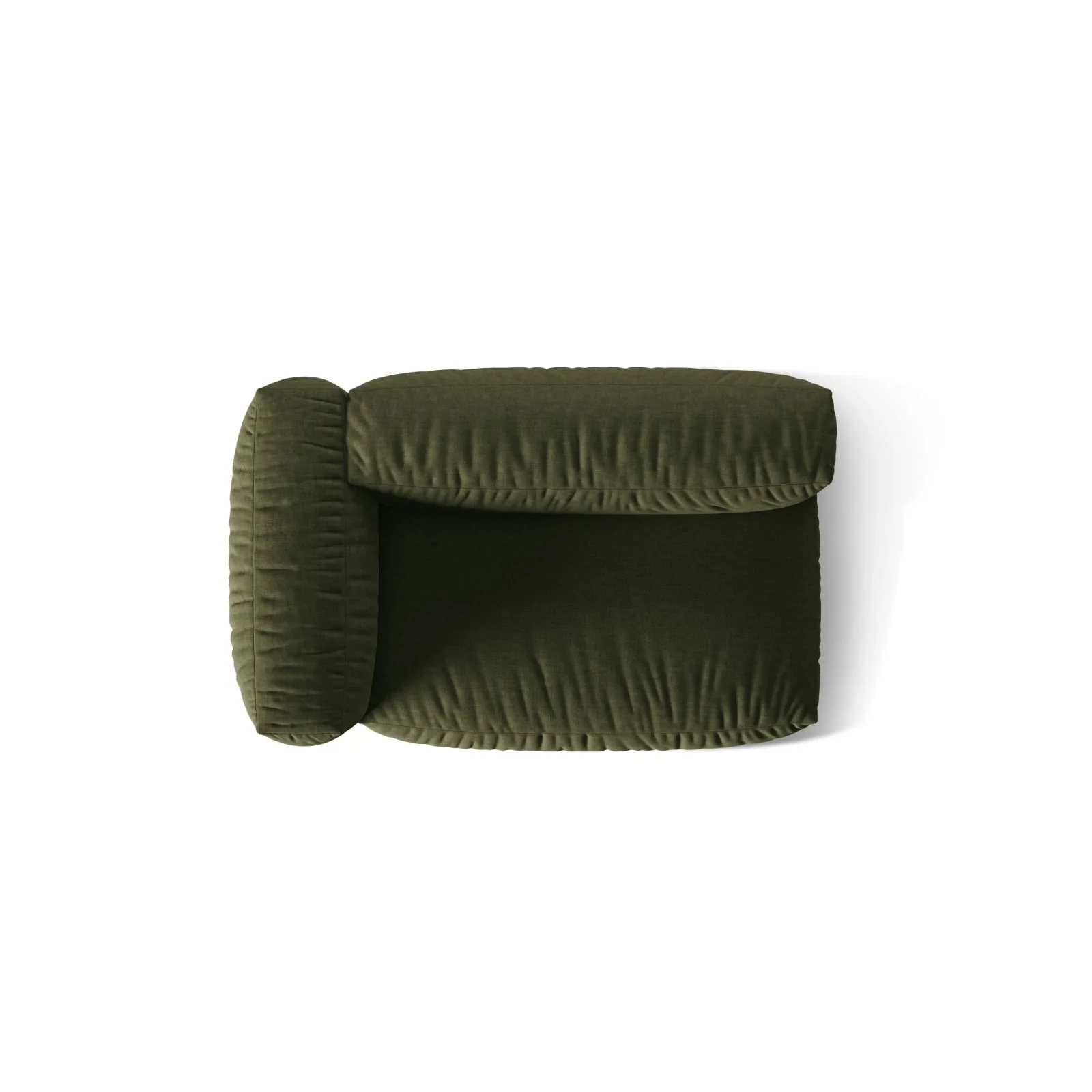 Martina Modulares Sofa Sitzelement, Linke Seite, Sitztiefe 76 cm, aus Samt, Cord, Boucle oder Strukturstoff, 160x106 cm - Image 71