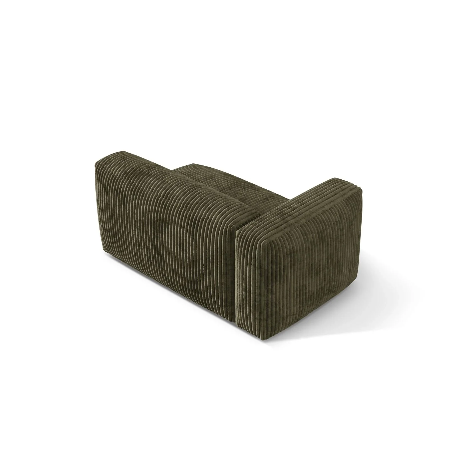 Martina Modulares Sofa Sitzelement, Linke Seite, Sitztiefe 76 cm, aus Samt, Cord, Boucle oder Strukturstoff, 160x106 cm - Image 94