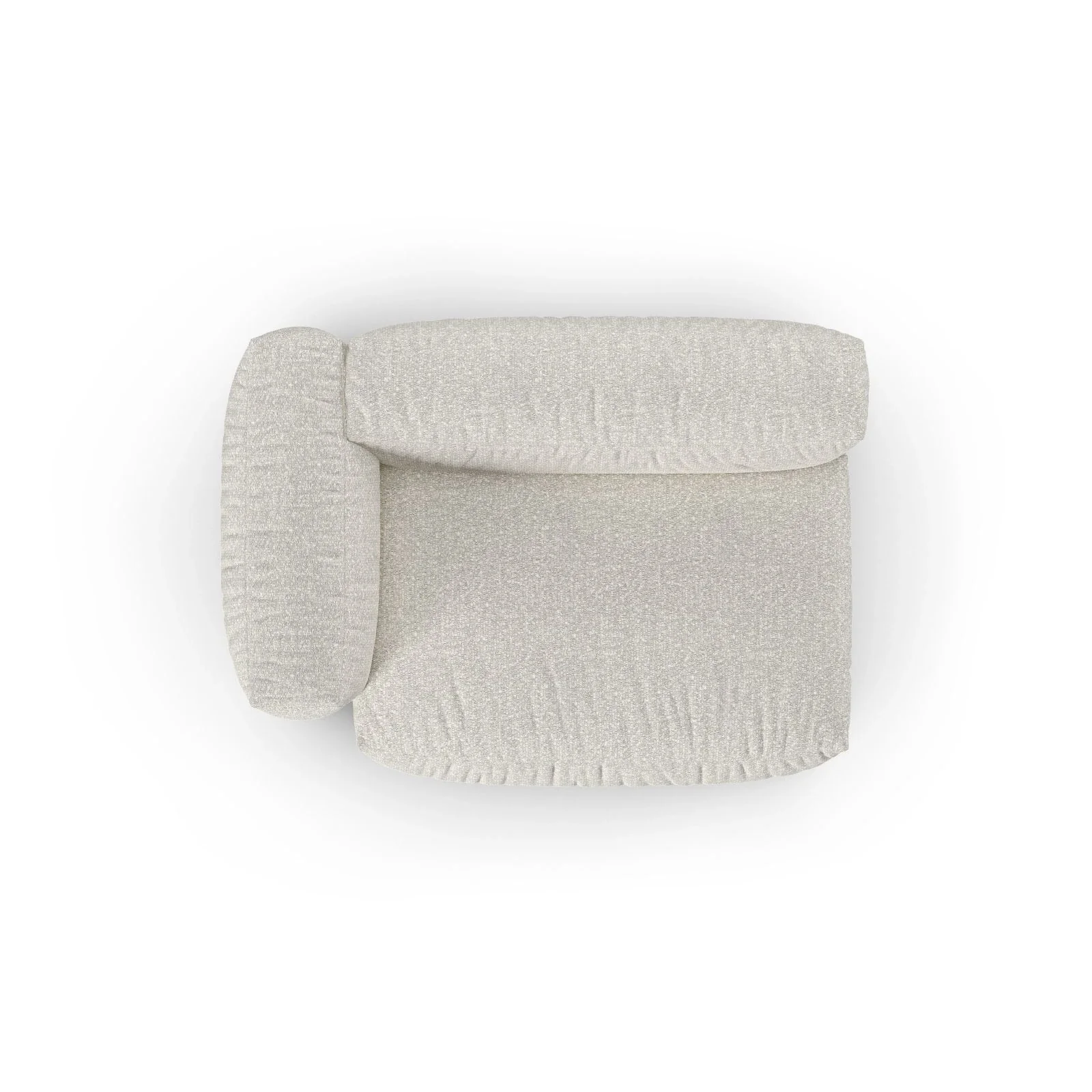 Martina Modulares Sofa Sitzelement, Linke Seite, Sitztiefe 90 cm, aus Samt, Cord, Boucle oder Strukturstoff, 160x120 cm - Image 113