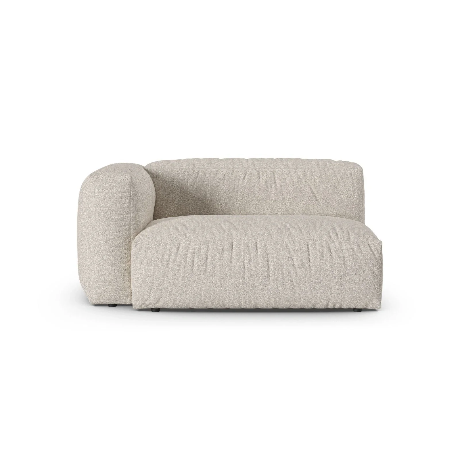 Martina Modulares Sofa Sitzelement, Linke Seite, Sitztiefe 90 cm, aus Samt, Cord, Boucle oder Strukturstoff, 160x120 cm - Image 133