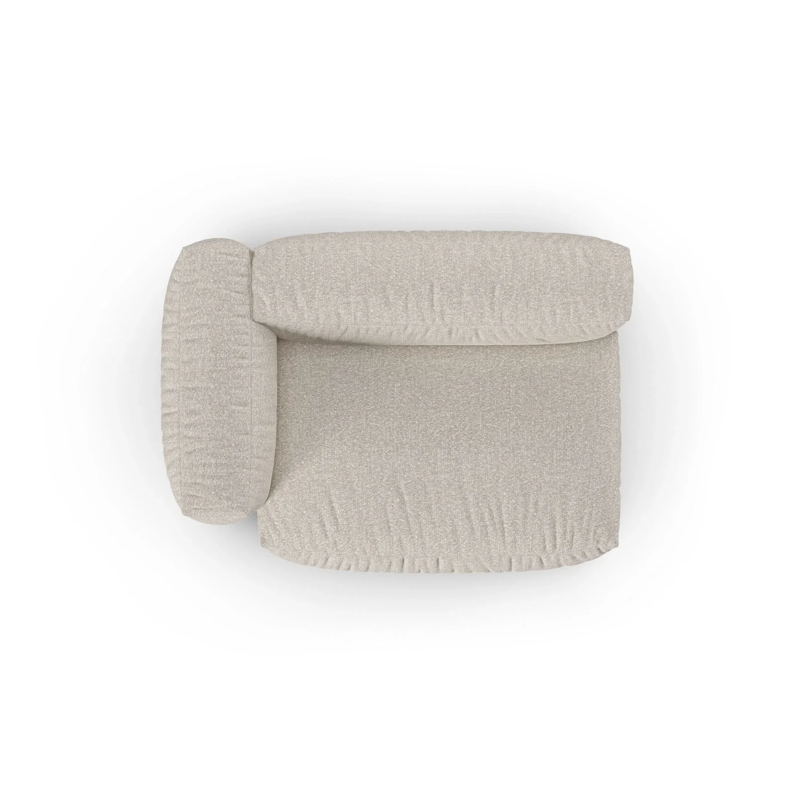 Martina Modulares Sofa Sitzelement, Linke Seite, Sitztiefe 90 cm, aus Samt, Cord, Boucle oder Strukturstoff, 160x120 cm - Image 137