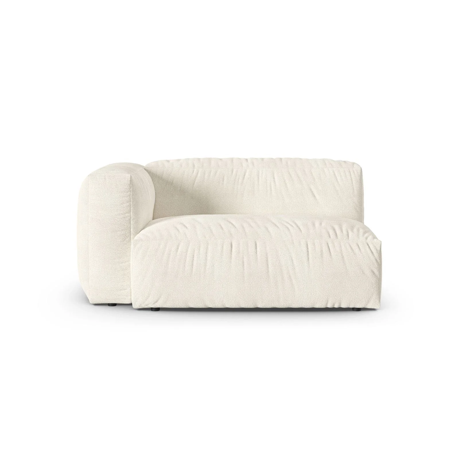 Martina Modulares Sofa Sitzelement, Linke Seite, Sitztiefe 90 cm, aus Samt, Cord, Boucle oder Strukturstoff, 160x120 cm - Image 139