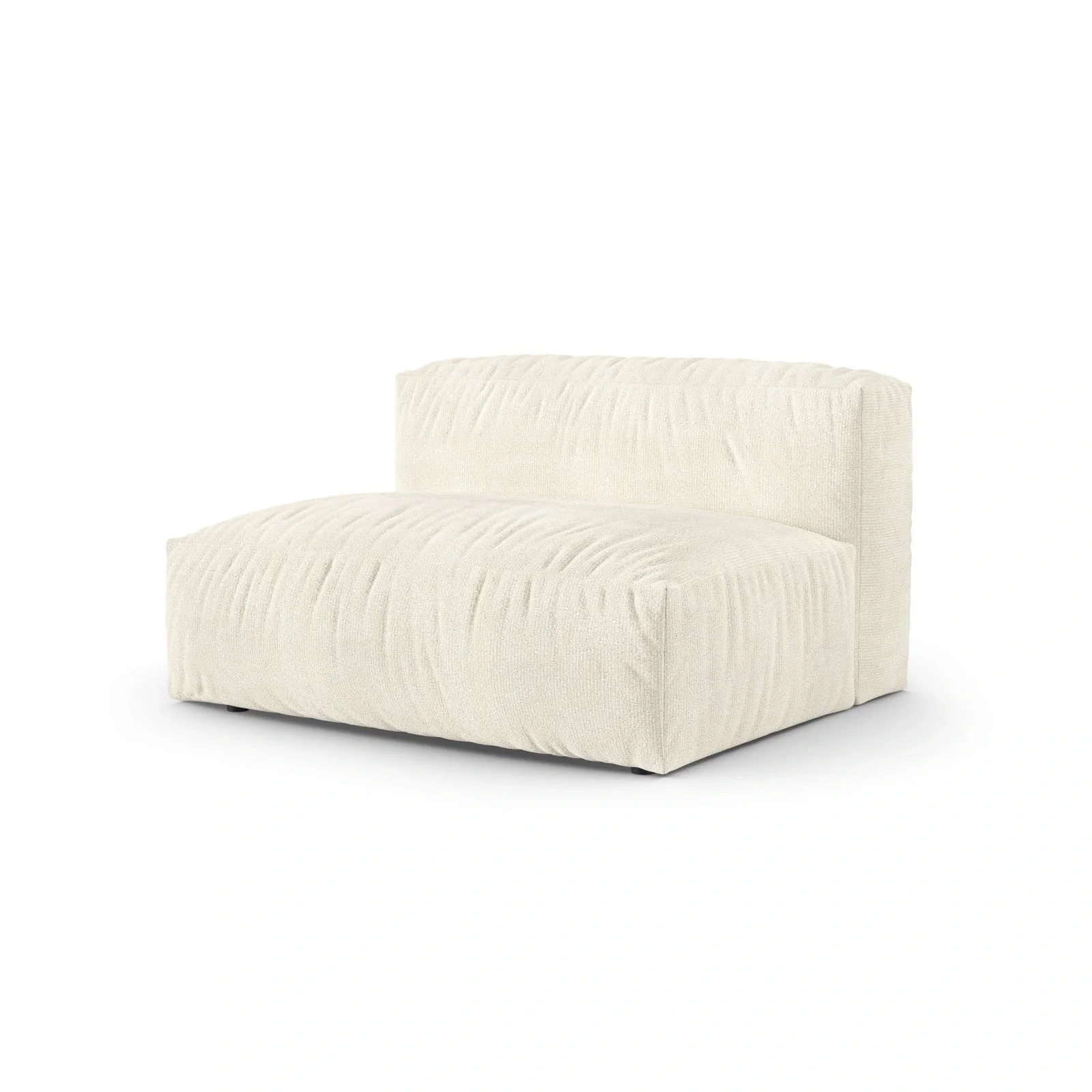 Martina Modulares Sofa Sitzelement, Linke Seite, Sitztiefe 90 cm, aus Samt, Cord, Boucle oder Strukturstoff, 160x120 cm - Image 141