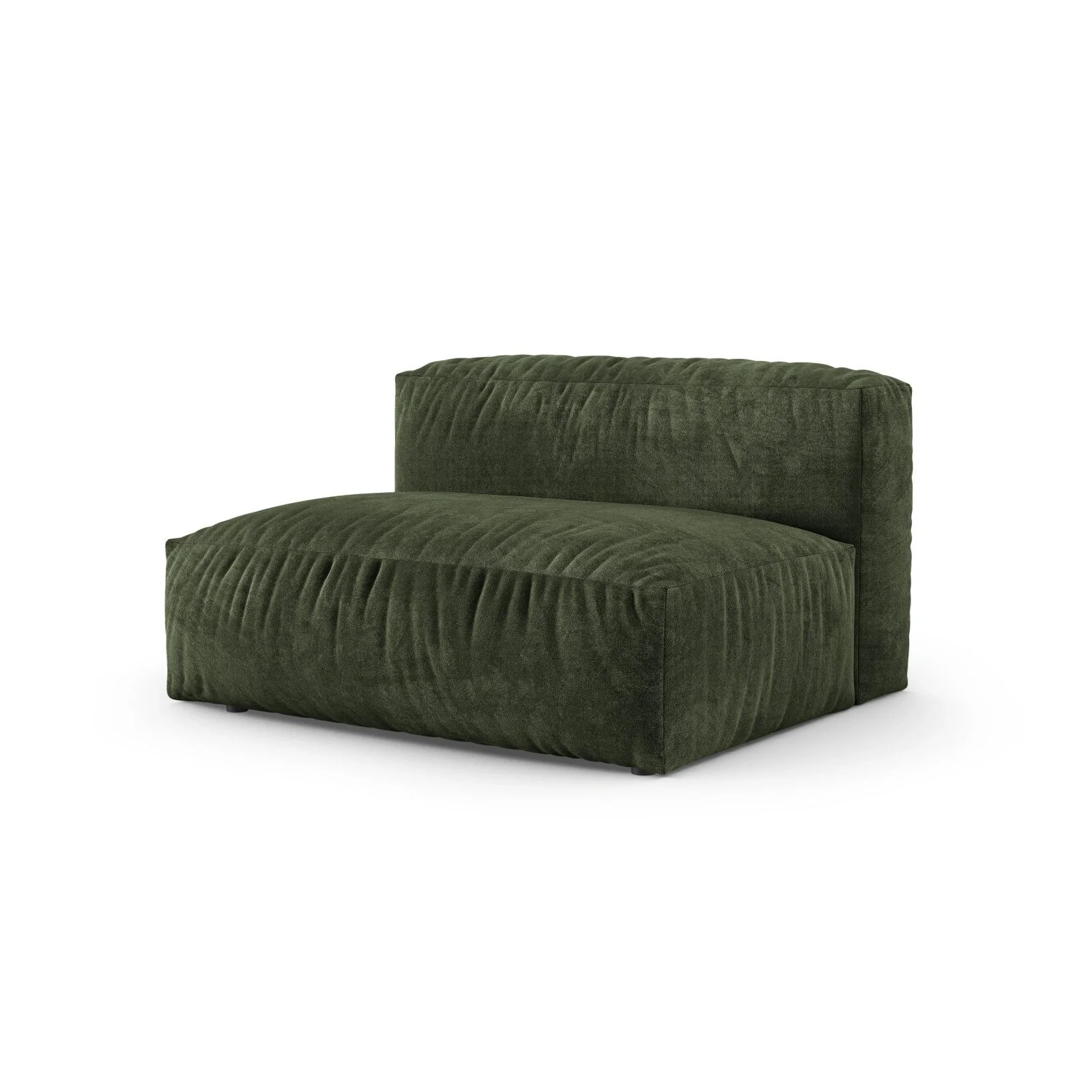 Martina Modulares Sofa Sitzelement, Linke Seite, Sitztiefe 90 cm, aus Samt, Cord, Boucle oder Strukturstoff, 160x120 cm - Image 15
