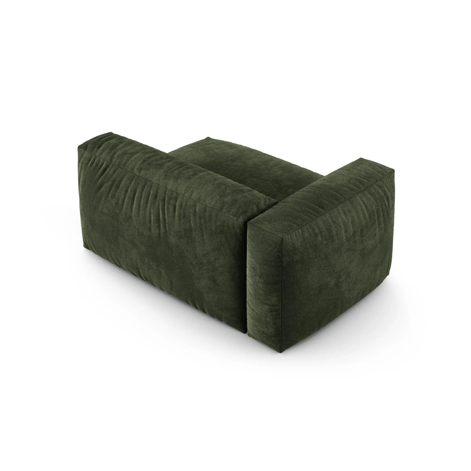 Martina Modulares Sofa Sitzelement, Linke Seite, Sitztiefe 90 cm, aus Samt, Cord, Boucle oder Strukturstoff, 160x120 cm - Image 16