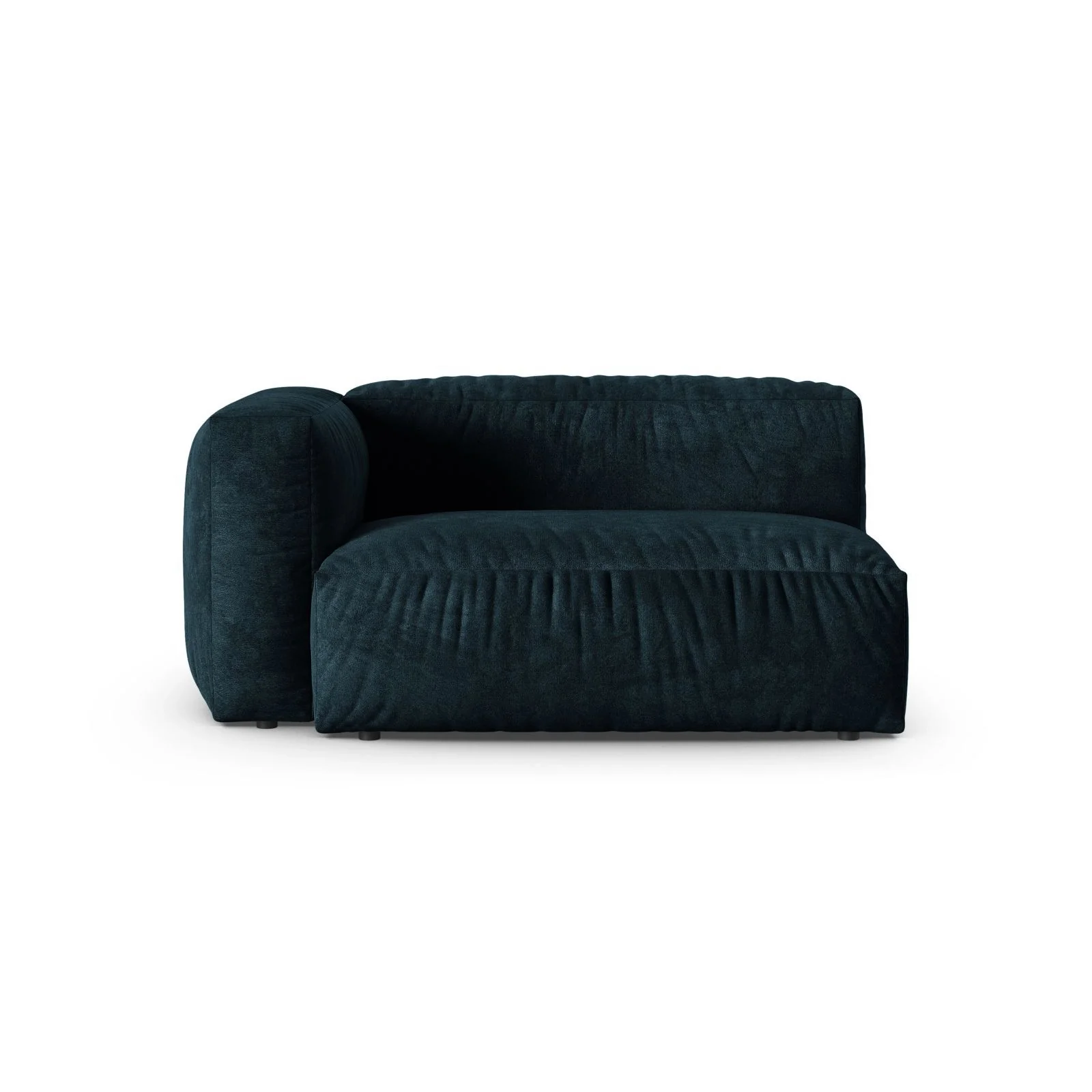 Martina Modulares Sofa Sitzelement, Linke Seite, Sitztiefe 90 cm, aus Samt, Cord, Boucle oder Strukturstoff, 160x120 cm - Image 25