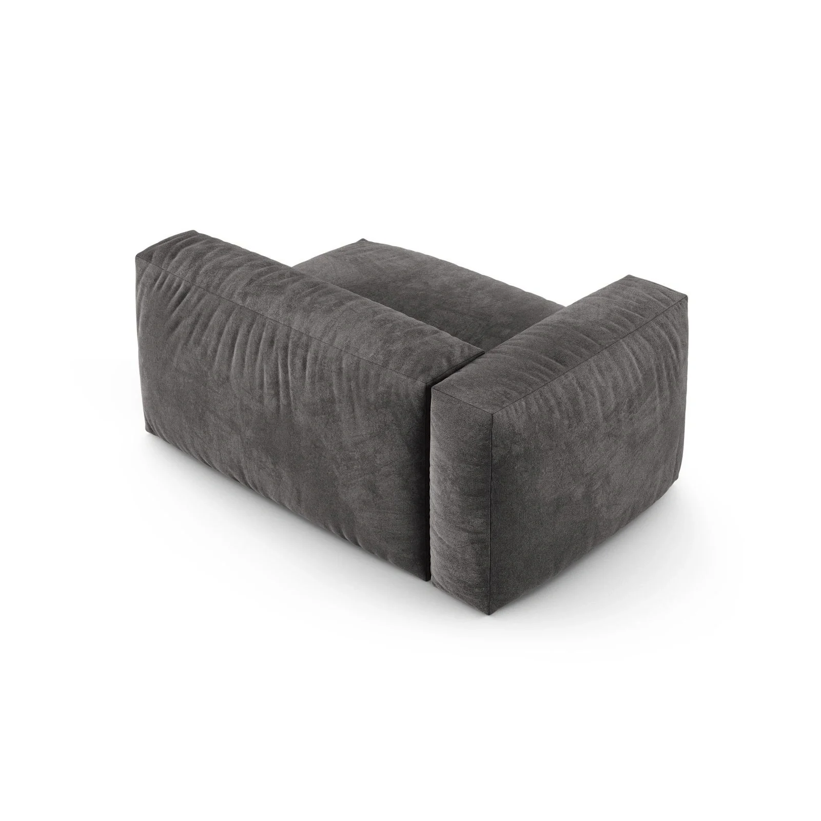 Martina Modulares Sofa Sitzelement, Linke Seite, Sitztiefe 90 cm, aus Samt, Cord, Boucle oder Strukturstoff, 160x120 cm - Image 34