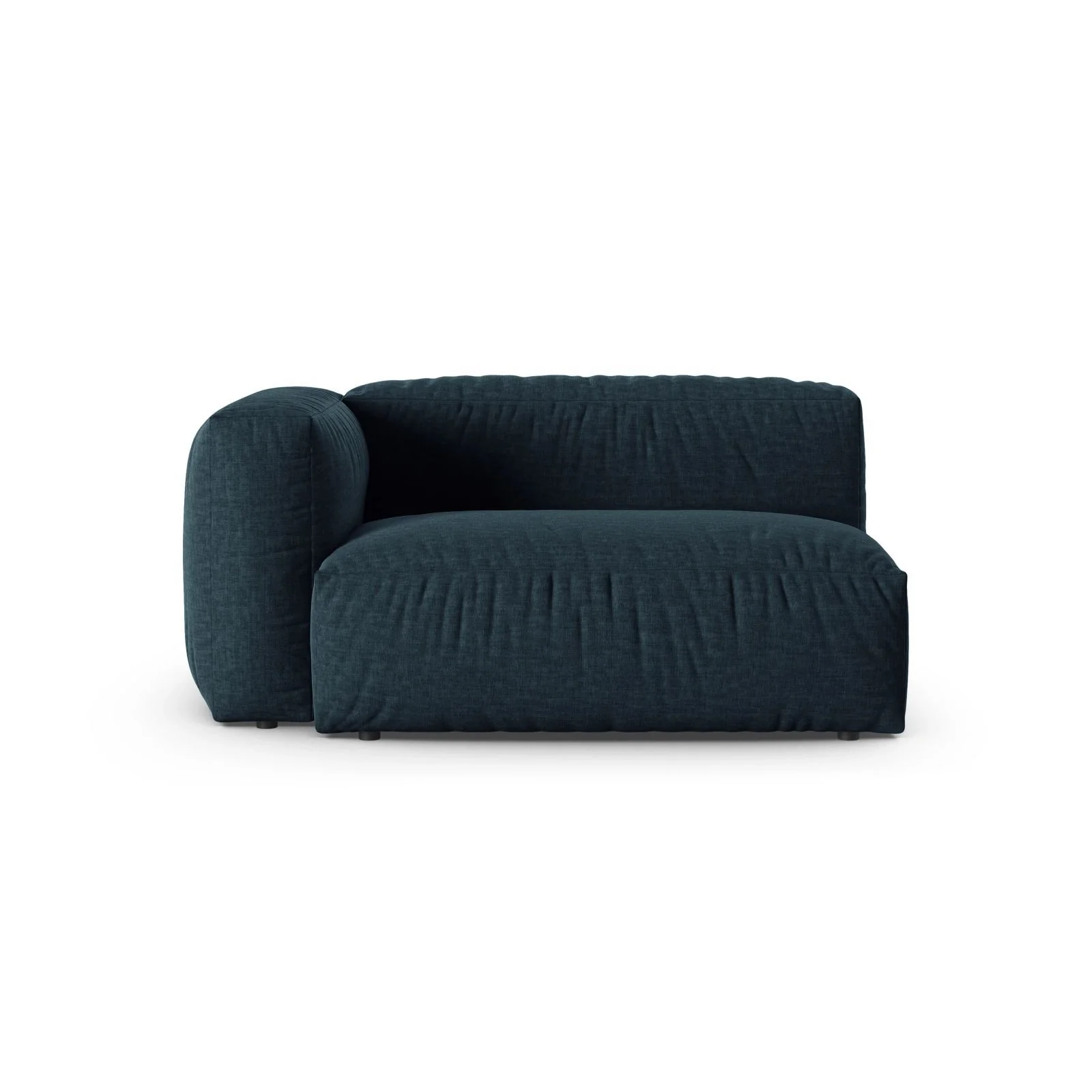 Martina Modulares Sofa Sitzelement, Linke Seite, Sitztiefe 90 cm, aus Samt, Cord, Boucle oder Strukturstoff, 160x120 cm - Image 49