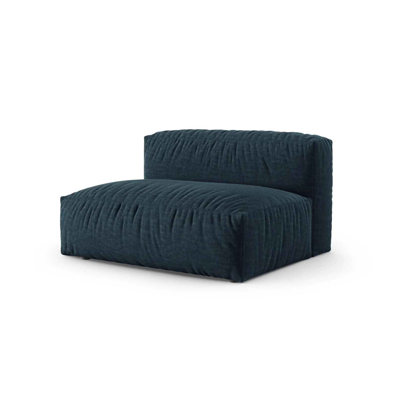 Martina Modulares Sofa Sitzelement, Linke Seite, Sitztiefe 90 cm, aus Samt, Cord, Boucle oder Strukturstoff, 160x120 cm - Image 51
