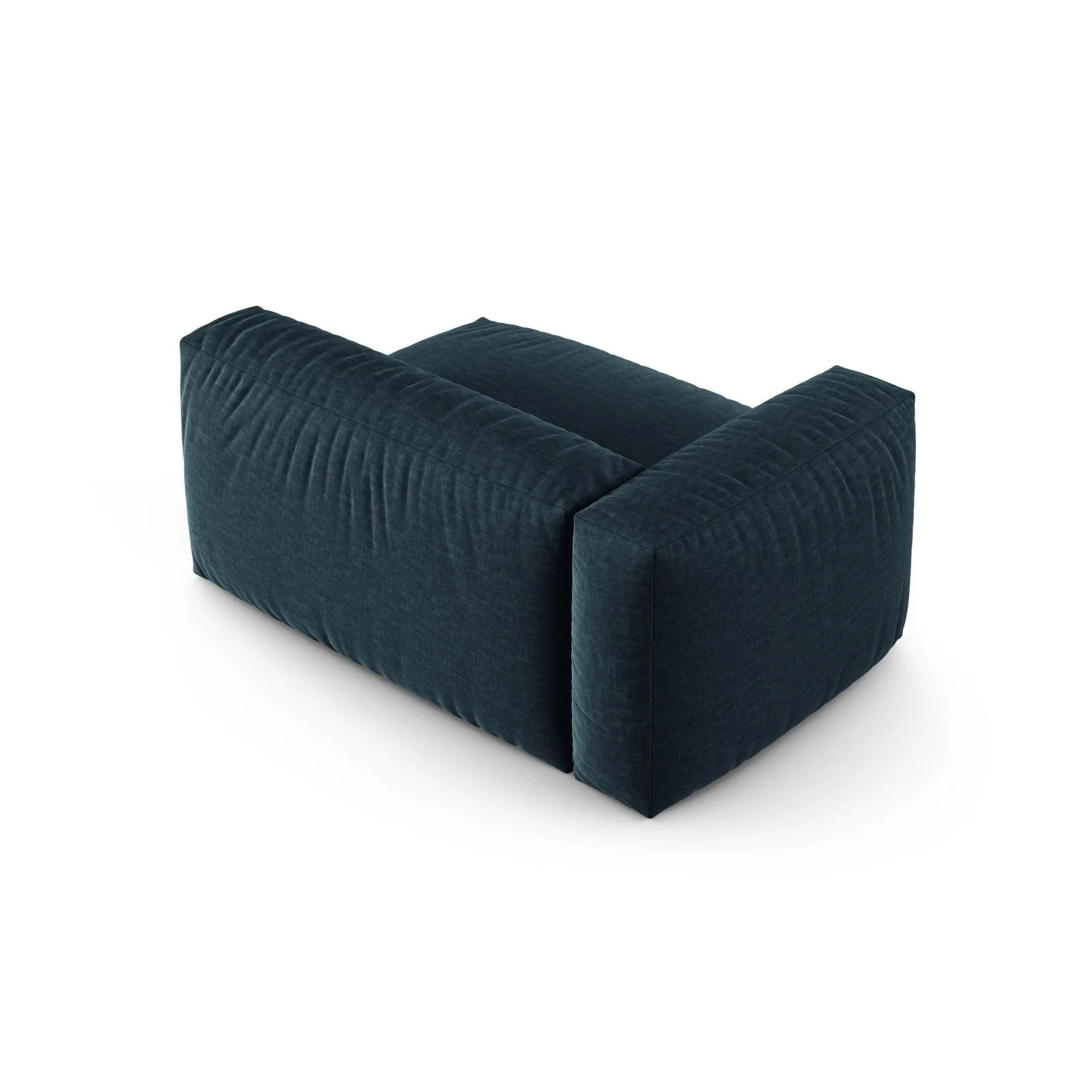 Martina Modulares Sofa Sitzelement, Linke Seite, Sitztiefe 90 cm, aus Samt, Cord, Boucle oder Strukturstoff, 160x120 cm - Image 52