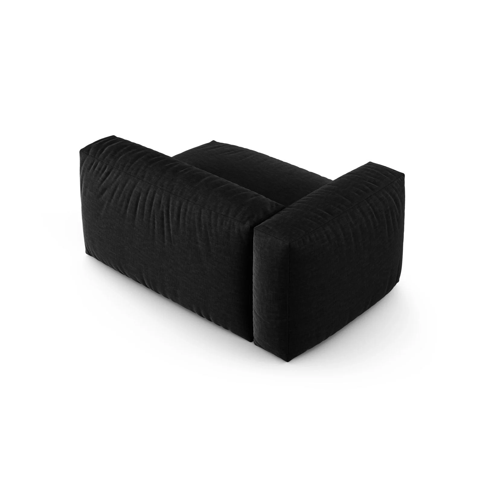 Martina Modulares Sofa Sitzelement, Linke Seite, Sitztiefe 90 cm, aus Samt, Cord, Boucle oder Strukturstoff, 160x120 cm - Image 58