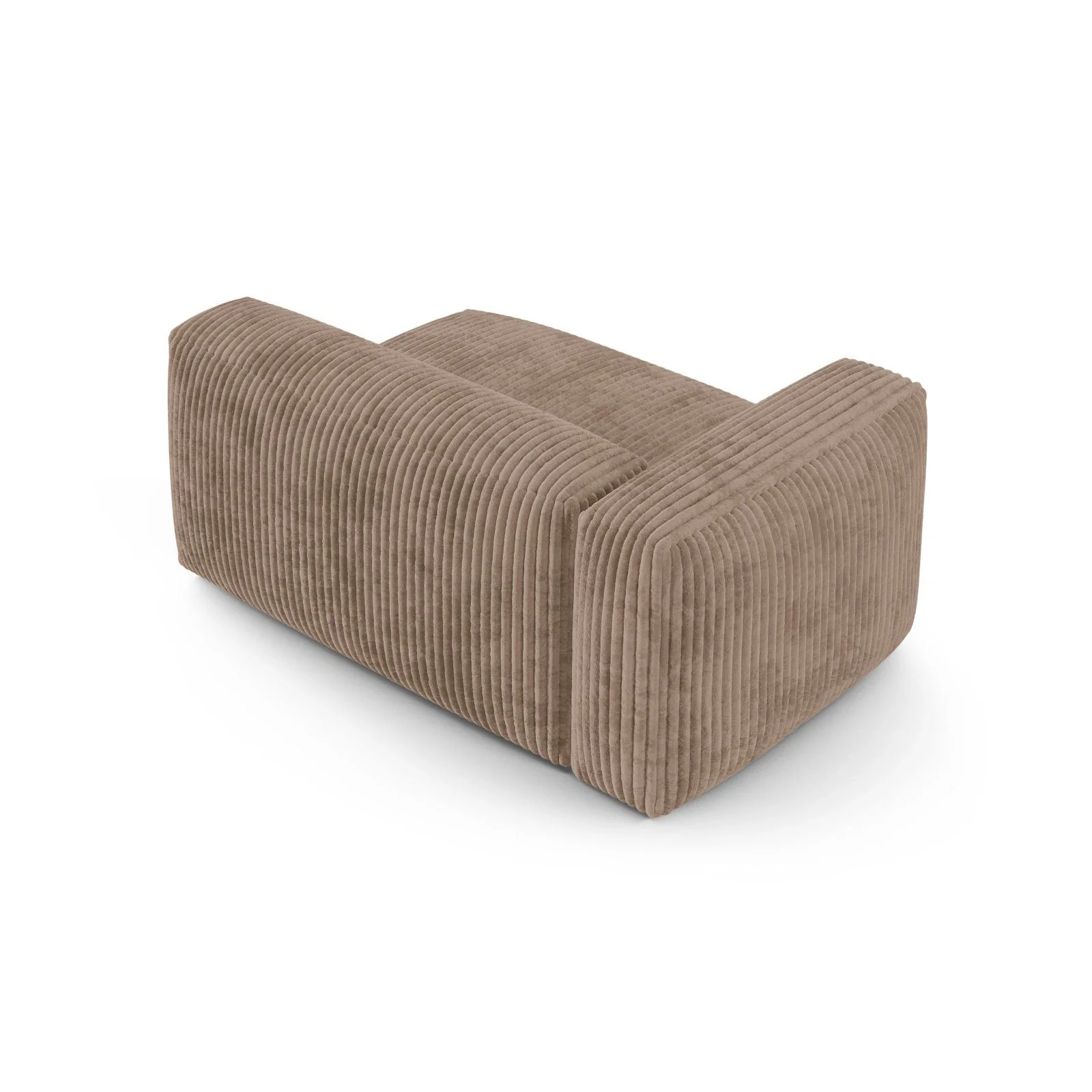 Martina Modulares Sofa Sitzelement, Linke Seite, Sitztiefe 90 cm, aus Samt, Cord, Boucle oder Strukturstoff, 160x120 cm - Image 88