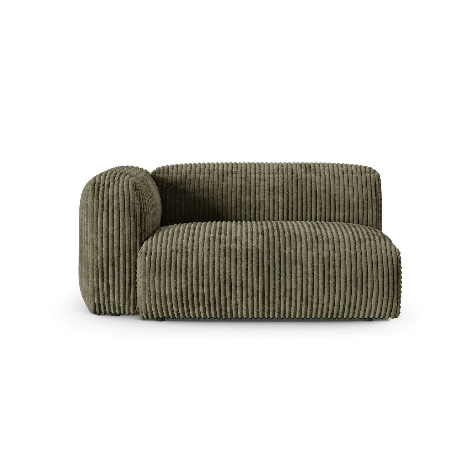 Martina Modulares Sofa Sitzelement, Linke Seite, Sitztiefe 90 cm, aus Samt, Cord, Boucle oder Strukturstoff, 160x120 cm - Image 91