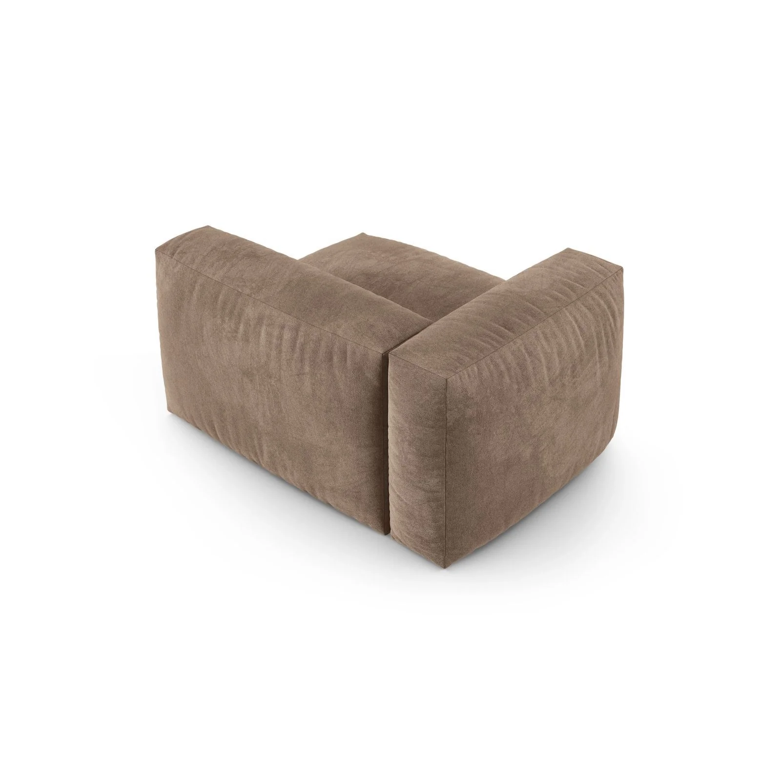 Martina Modulares Sofa Sitzelement, Linke Seite, Sitztiefe 90 cm, aus Samt, Cord, Boucle oder Sturkturstoff, 120x120 cm - Image 10