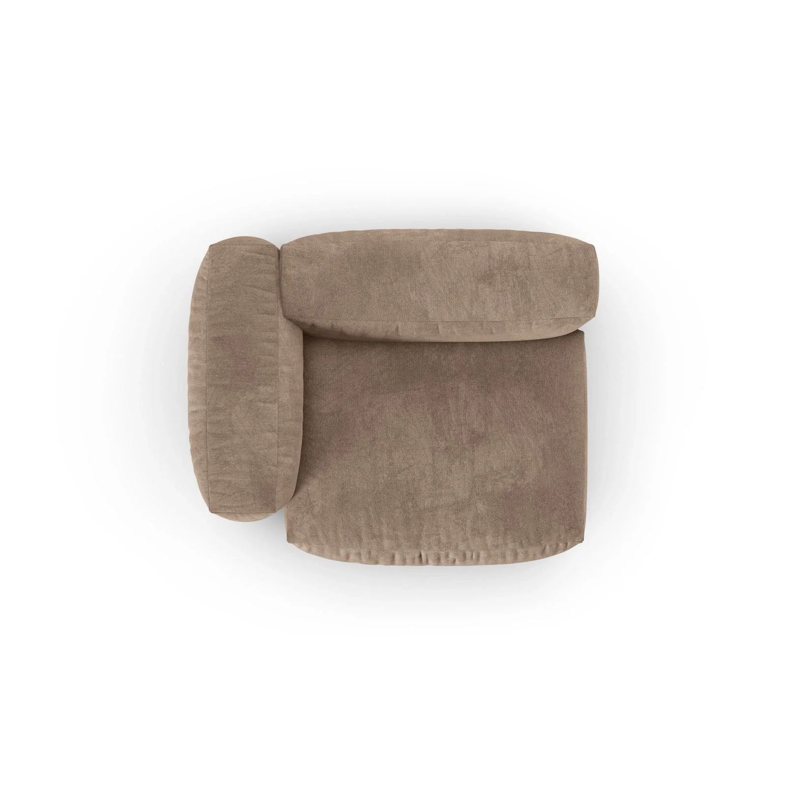 Martina Modulares Sofa Sitzelement, Linke Seite, Sitztiefe 90 cm, aus Samt, Cord, Boucle oder Sturkturstoff, 120x120 cm - Image 11