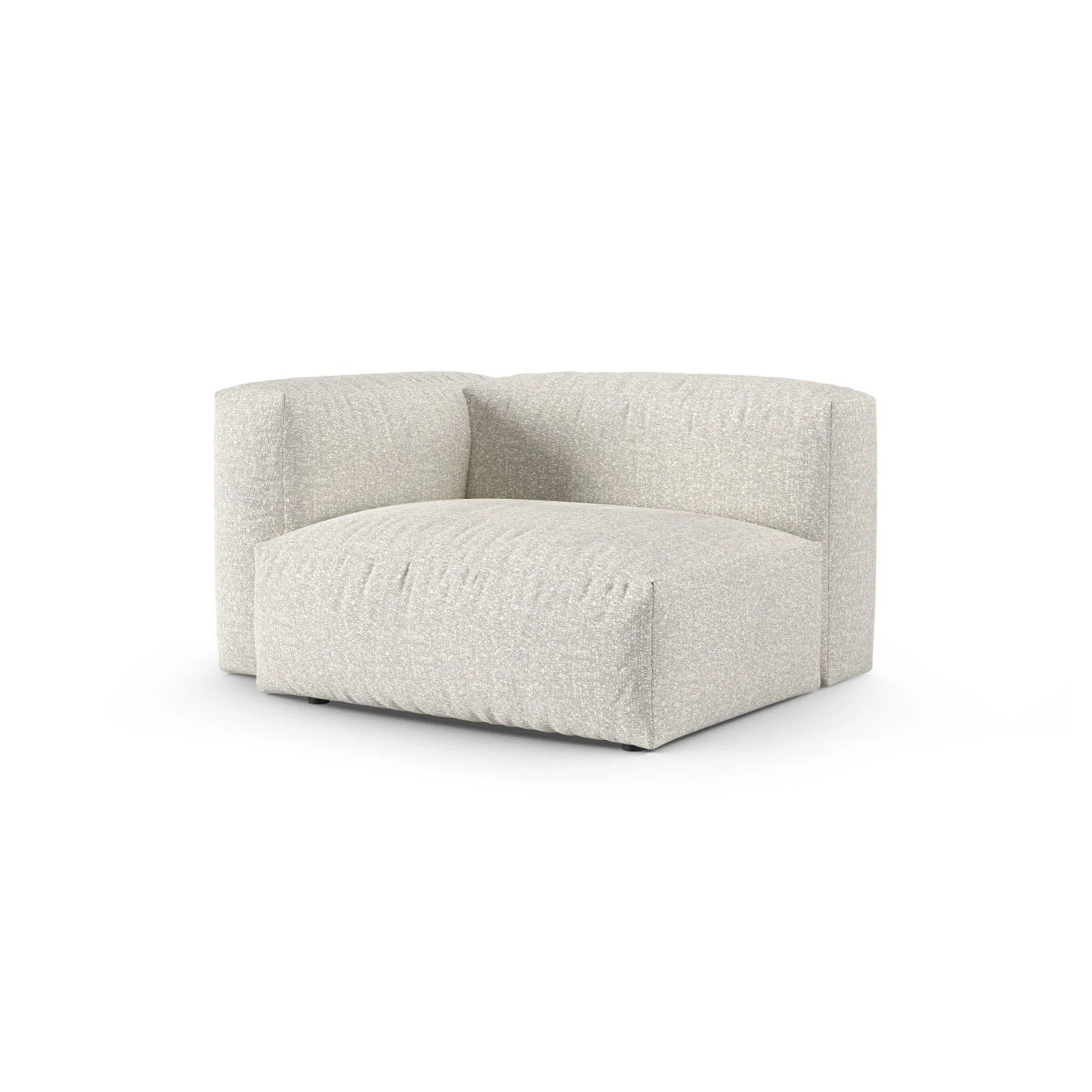 Martina Modulares Sofa Sitzelement, Linke Seite, Sitztiefe 90 cm, aus Samt, Cord, Boucle oder Sturkturstoff, 120x120 cm - Image 111
