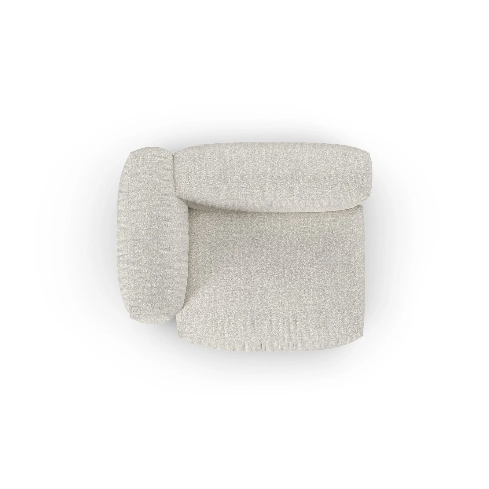 Martina Modulares Sofa Sitzelement, Linke Seite, Sitztiefe 90 cm, aus Samt, Cord, Boucle oder Sturkturstoff, 120x120 cm - Image 113
