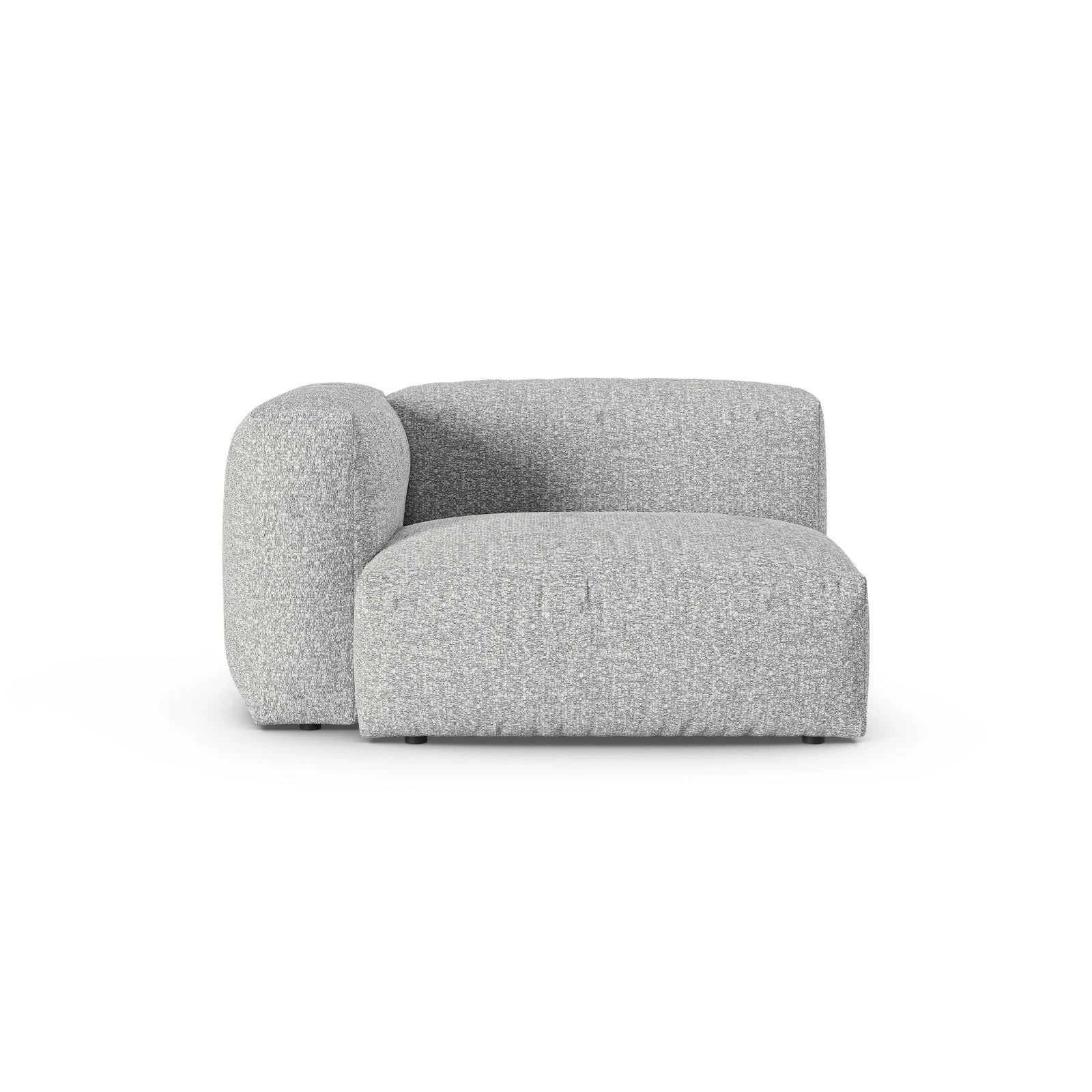 Martina Modulares Sofa Sitzelement, Linke Seite, Sitztiefe 90 cm, aus Samt, Cord, Boucle oder Sturkturstoff, 120x120 cm - Image 115