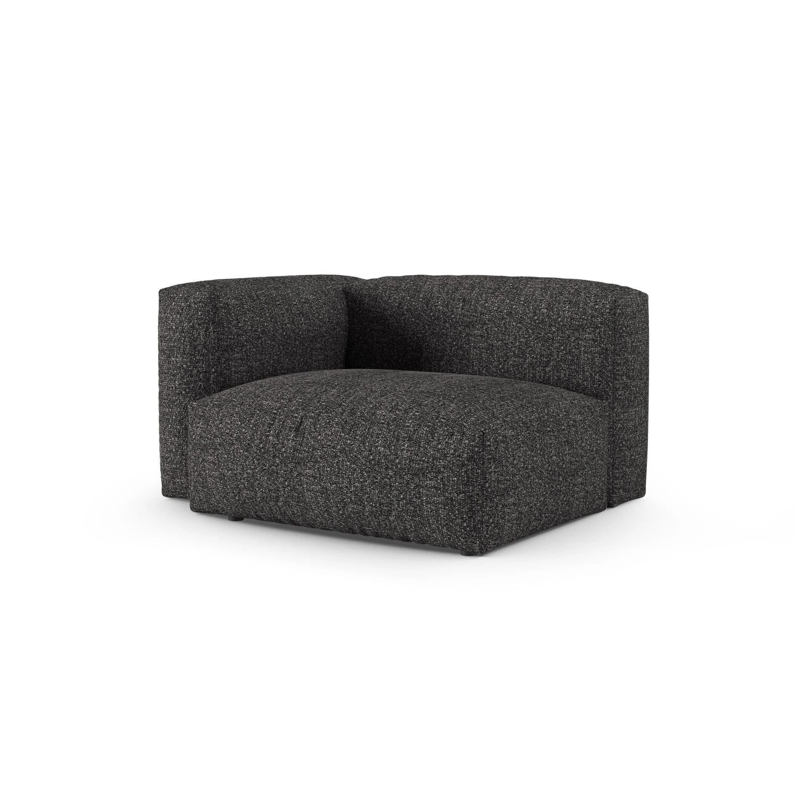 Martina Modulares Sofa Sitzelement, Linke Seite, Sitztiefe 90 cm, aus Samt, Cord, Boucle oder Sturkturstoff, 120x120 cm - Image 123