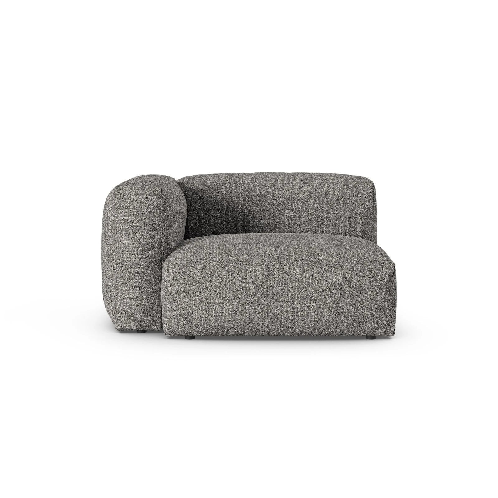 Martina Modulares Sofa Sitzelement, Linke Seite, Sitztiefe 90 cm, aus Samt, Cord, Boucle oder Sturkturstoff, 120x120 cm - Image 127