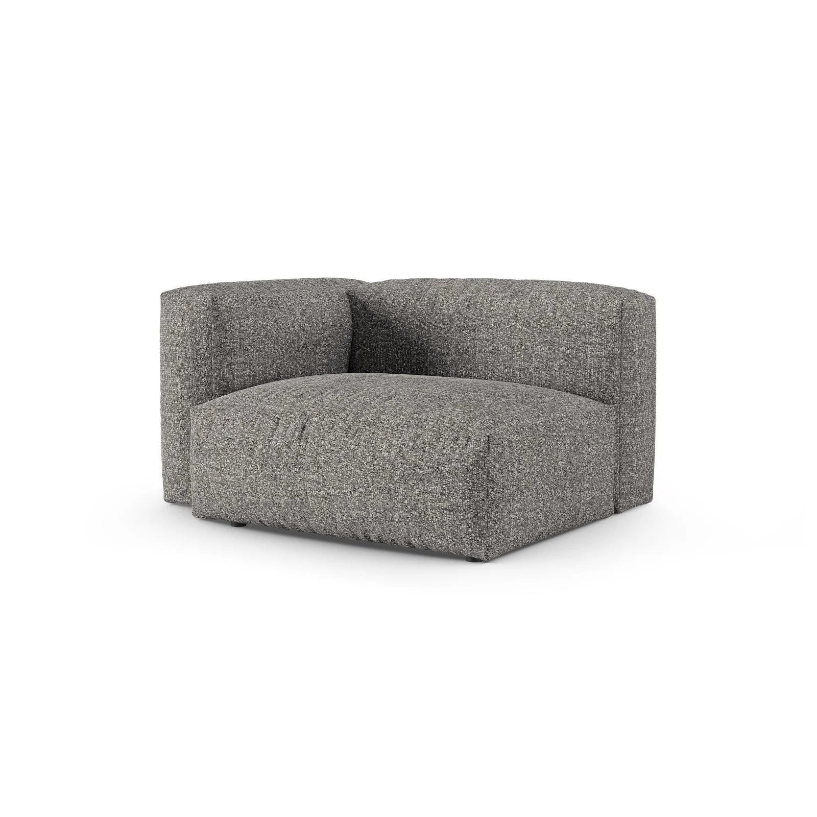 Martina Modulares Sofa Sitzelement, Linke Seite, Sitztiefe 90 cm, aus Samt, Cord, Boucle oder Sturkturstoff, 120x120 cm - Image 129