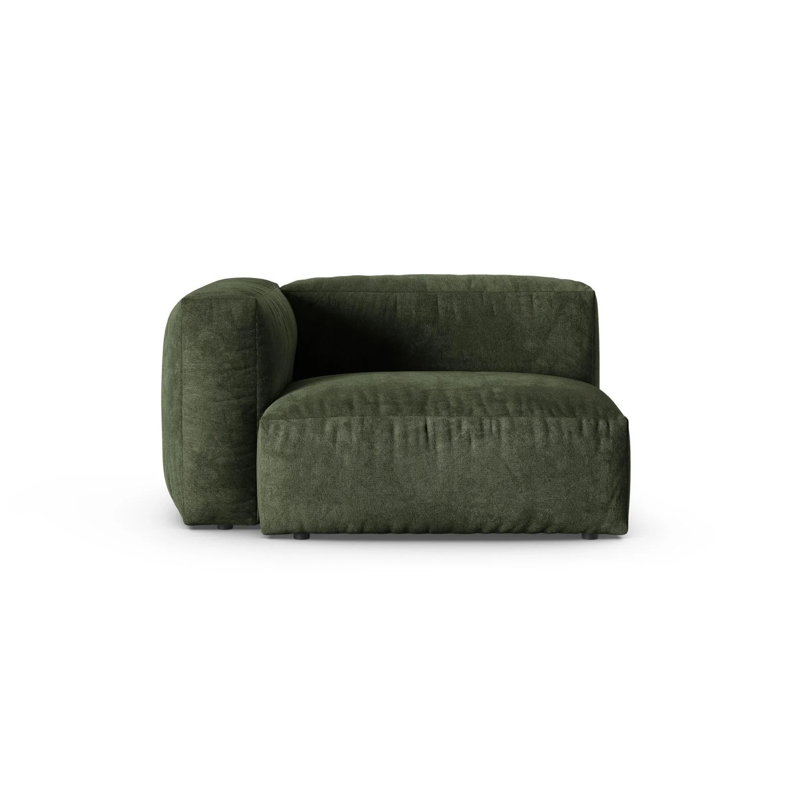 Martina Modulares Sofa Sitzelement, Linke Seite, Sitztiefe 90 cm, aus Samt, Cord, Boucle oder Sturkturstoff, 120x120 cm - Image 13