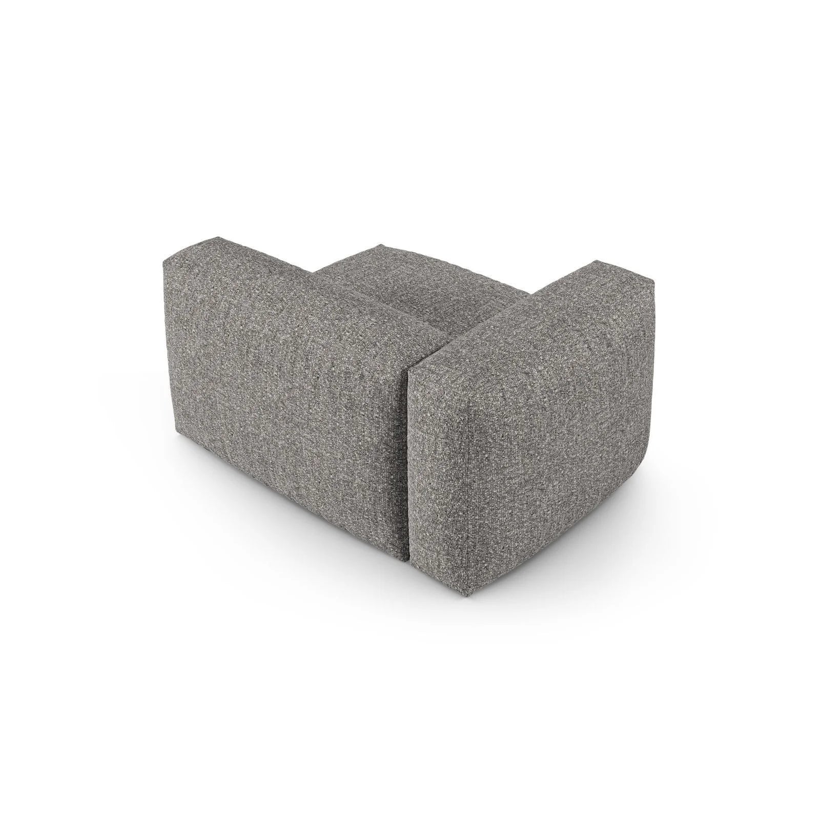 Martina Modulares Sofa Sitzelement, Linke Seite, Sitztiefe 90 cm, aus Samt, Cord, Boucle oder Sturkturstoff, 120x120 cm - Image 130